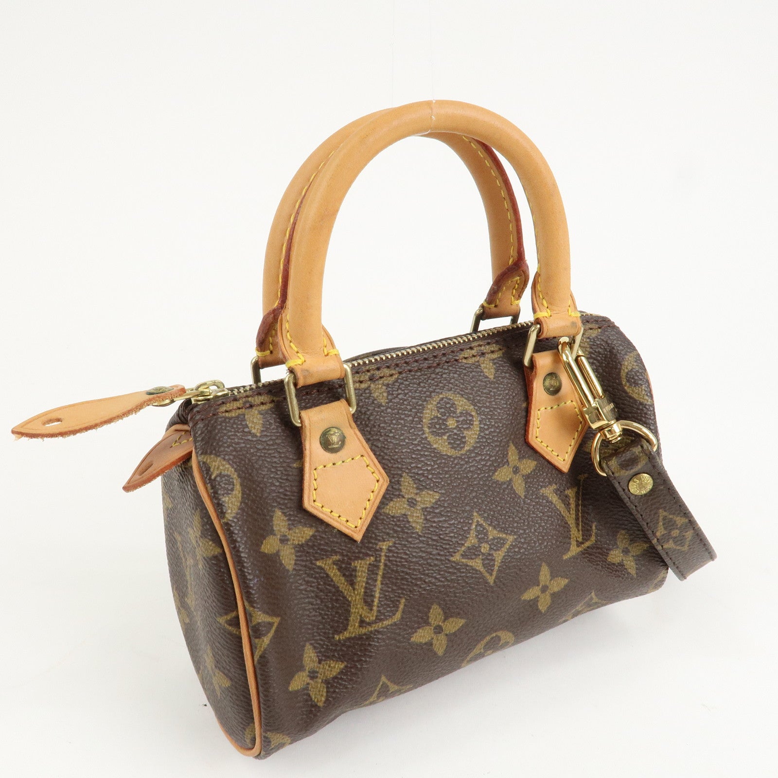 Louis Vuitton Monogram Mini Speedy 
Strap M41534 J75010 Used