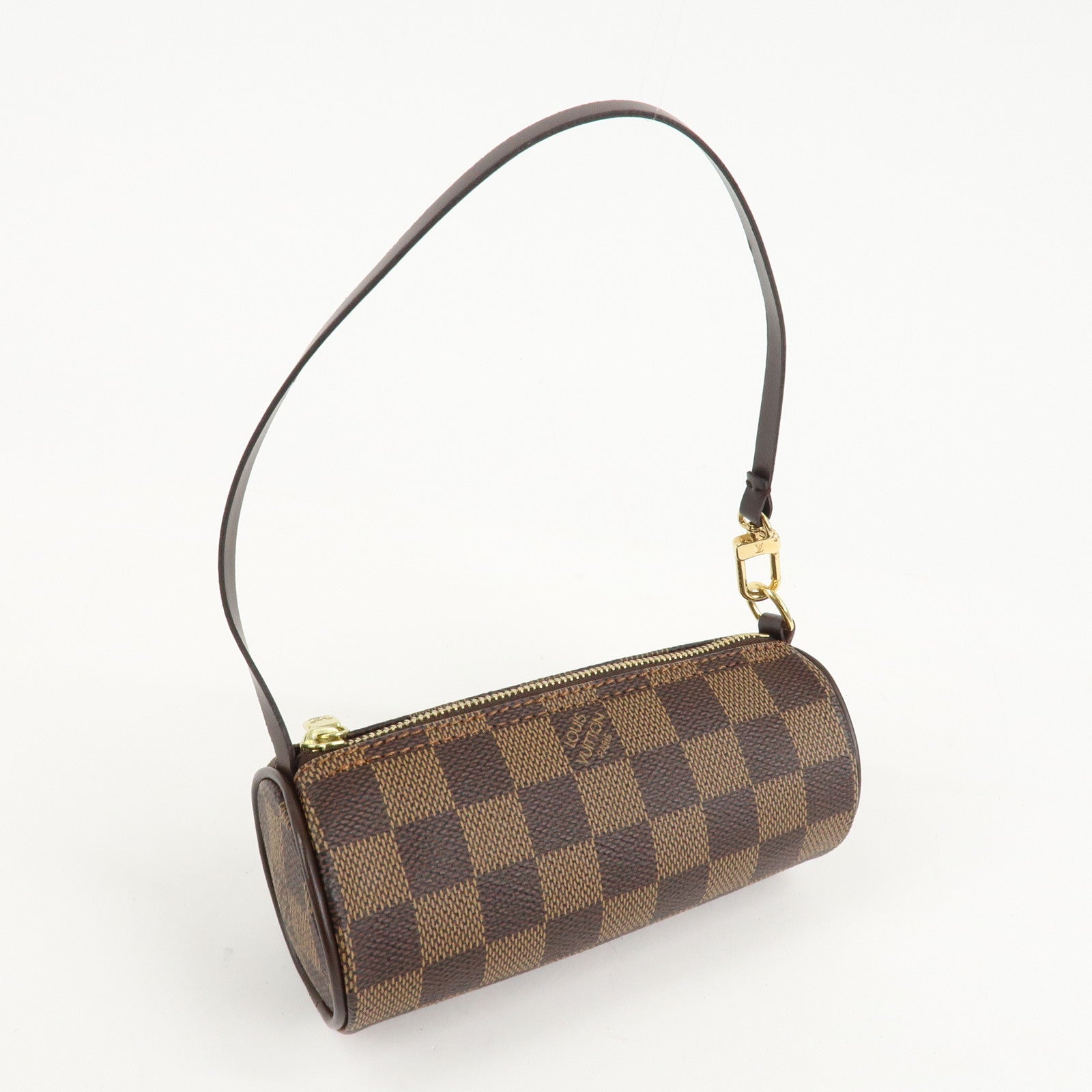 Louis Vuitton Damier Pouch for Papillon Mini Bag Damier Ebene Used