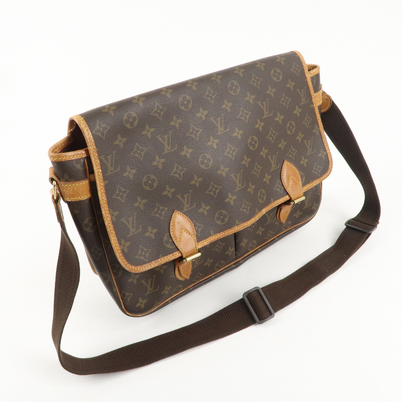 Louis Vuitton Monogram Gibessiﾃｨre GM Shoulder Bag M42249