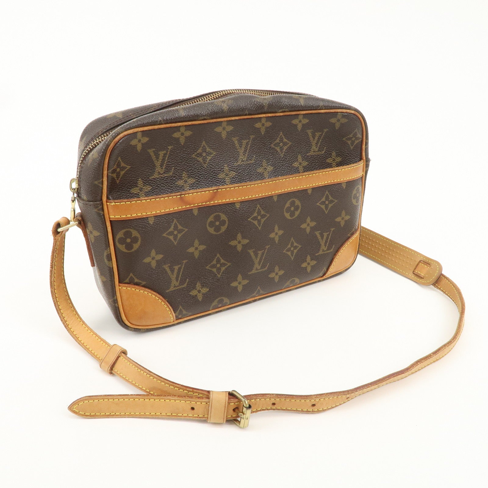 Louis Vuitton Monogram Trocadero 27 Shoulder Bag Brown M51274