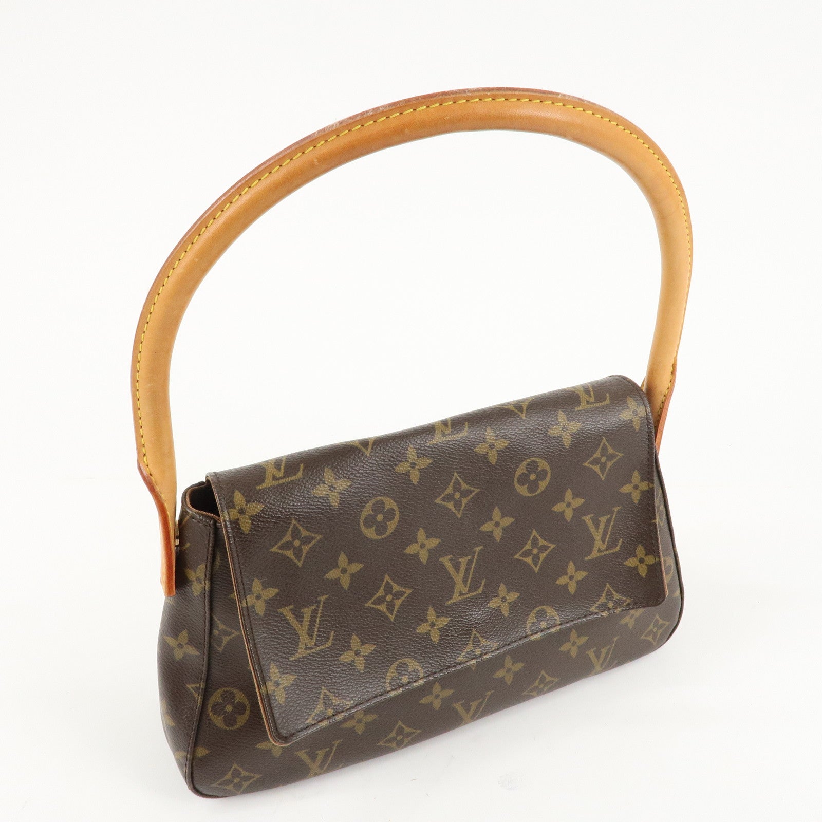 Louis Vuitton Monogram Mini Looping Shoulder Bag Hand Bag M51147