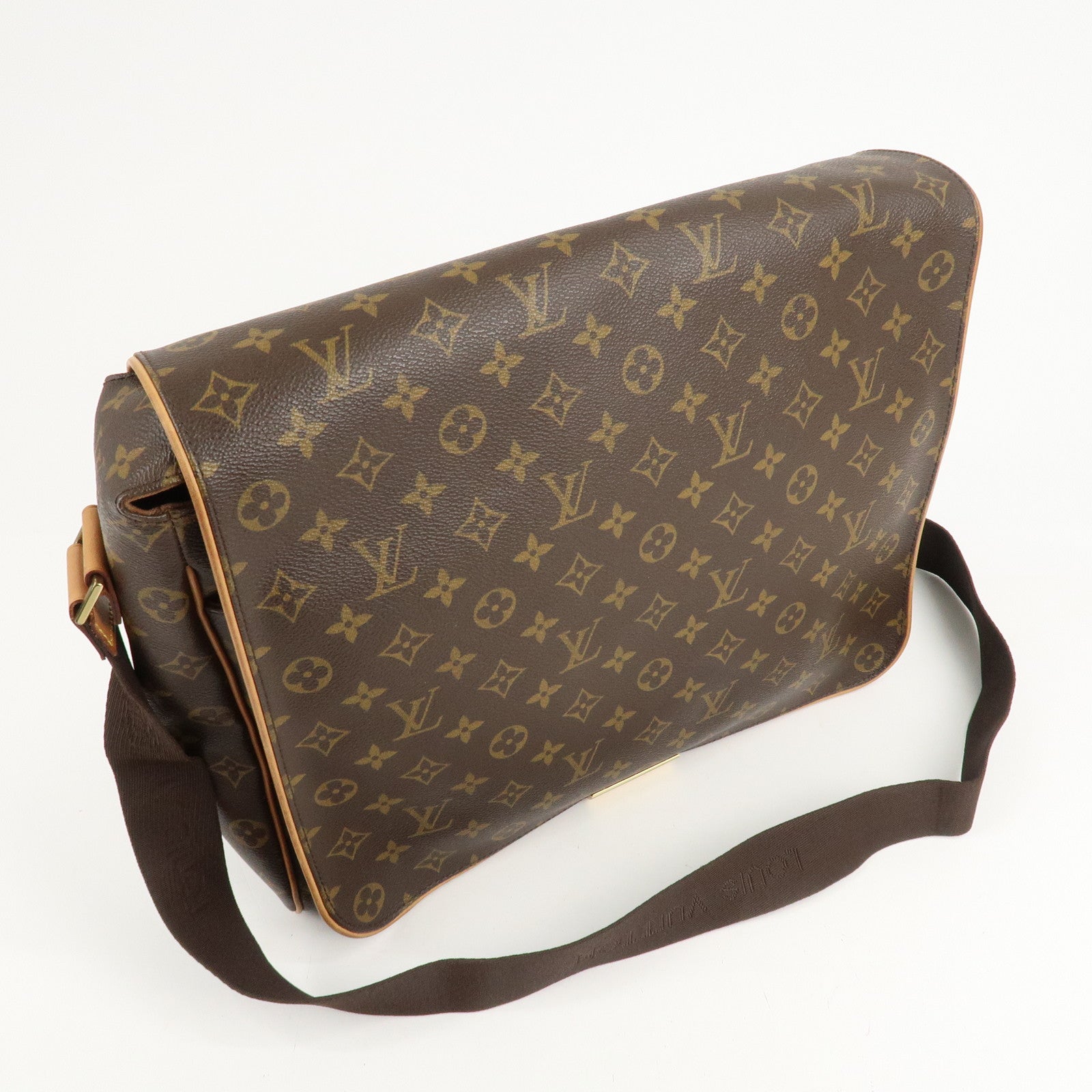 Louis Vuitton Monogram Abbesses Messenger Bag Hand Bag M45257 Used