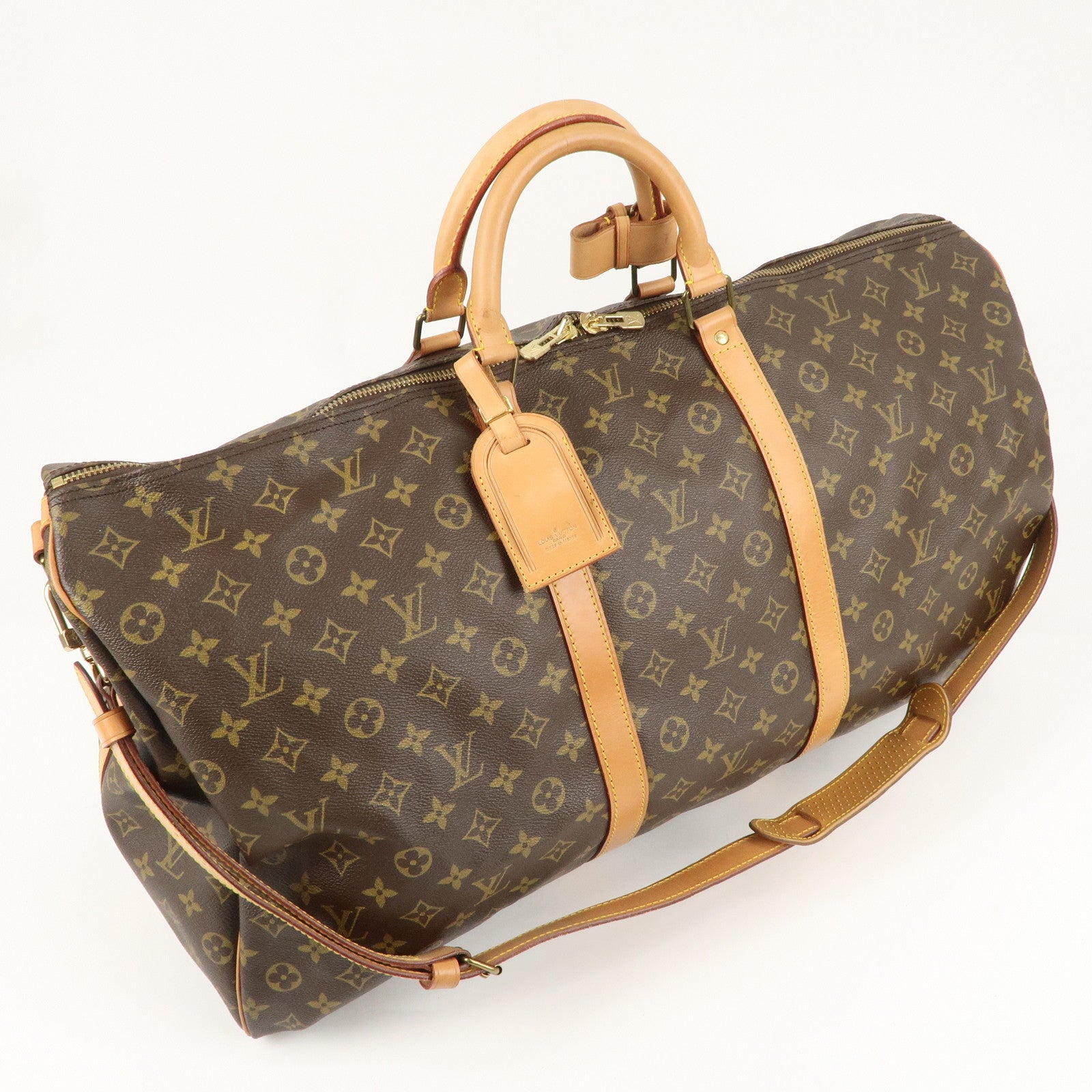 Louis Vuitton Monogram Keep All Bandouliere 60 Bag M41412