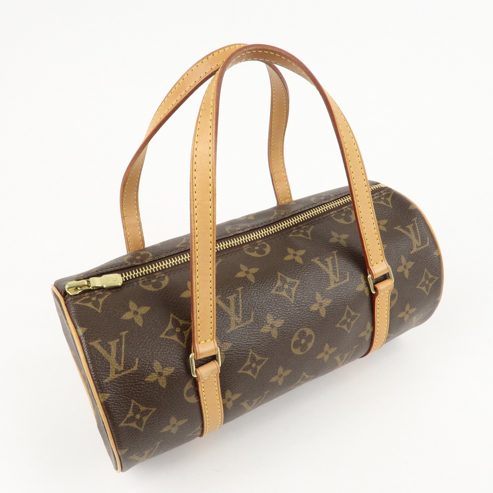 Louis Vuitton Monogram Papillon 26 Hand Bag New Style M51386 Used