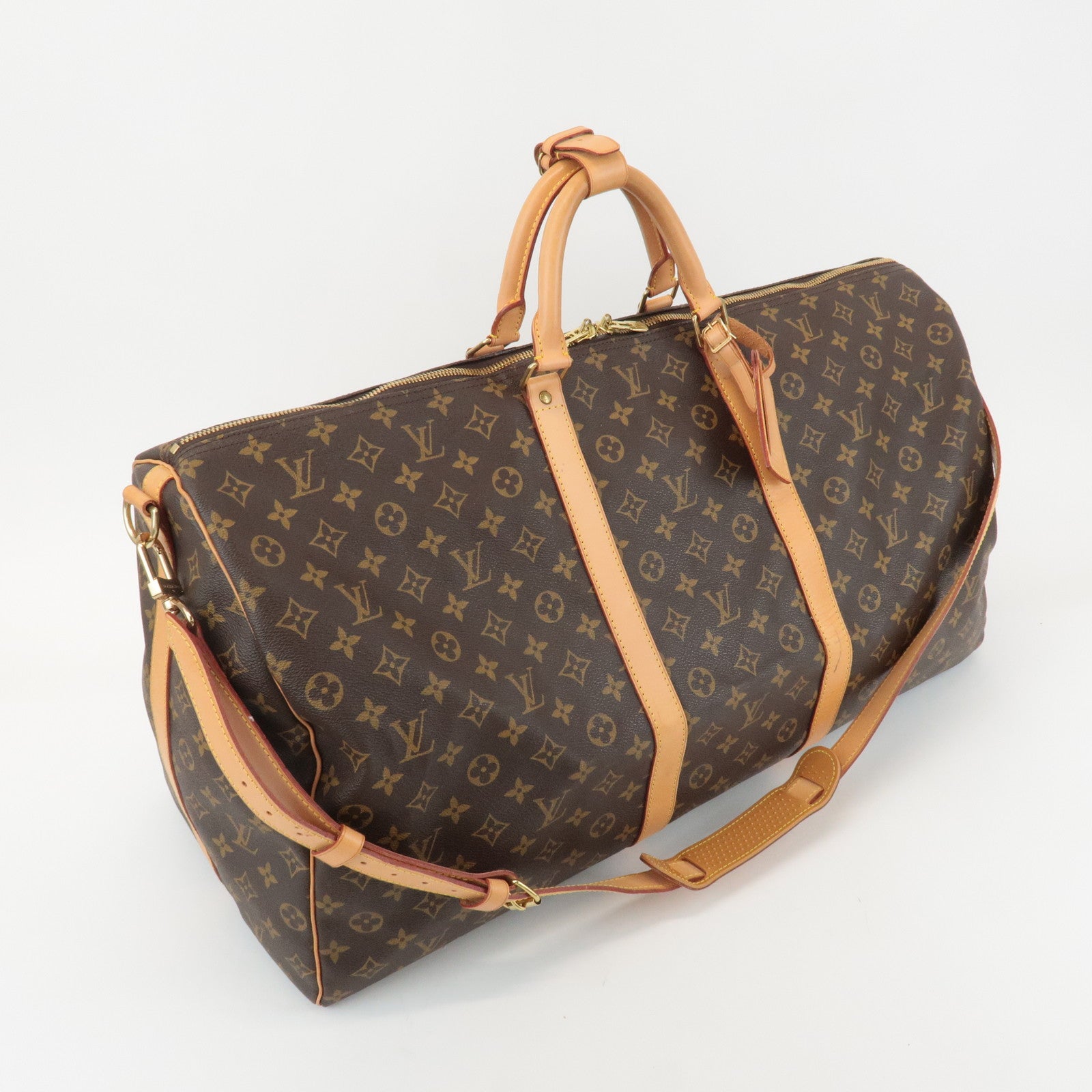 Louis Vuitton Monogram Keep All Bandouliere 60 Bag M41412