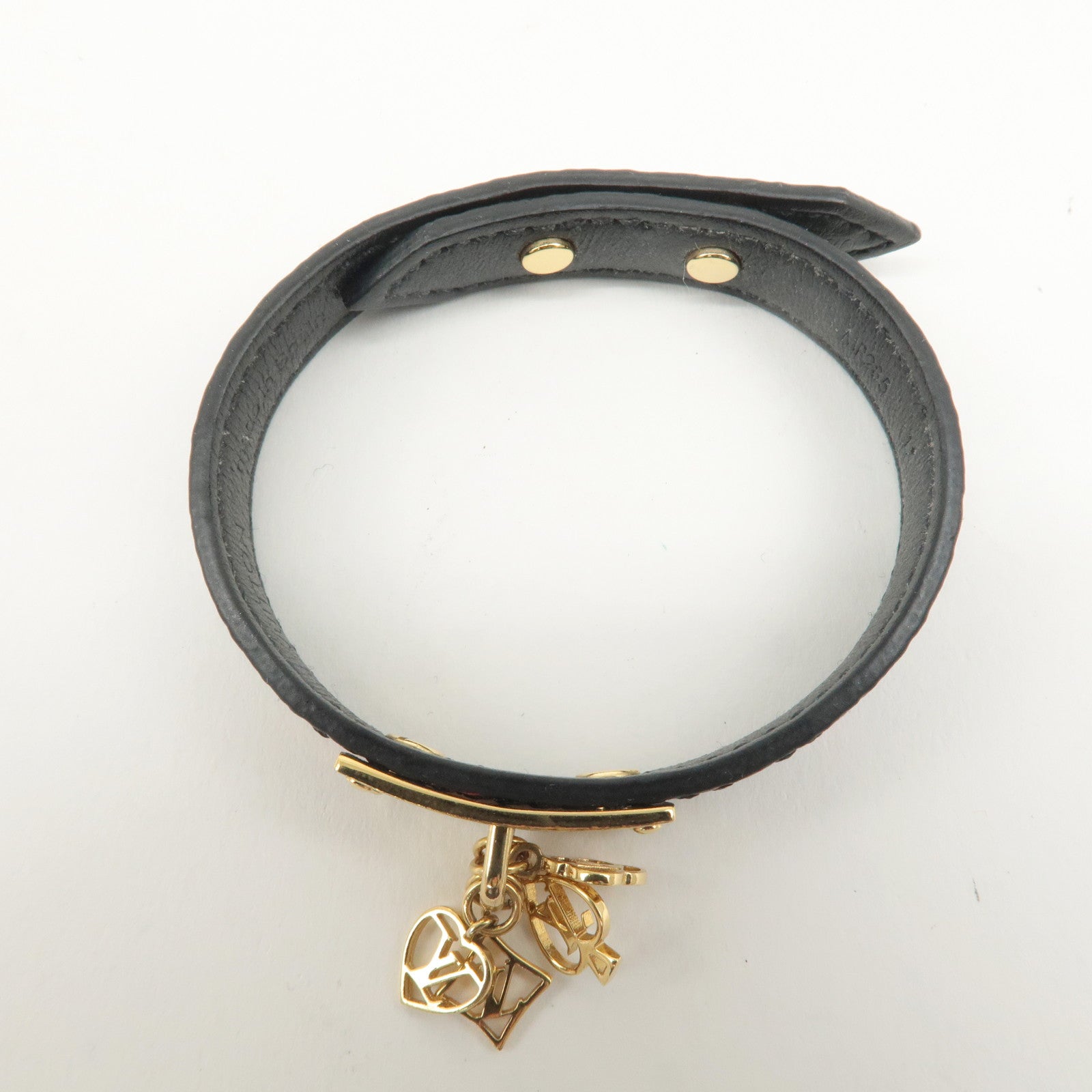 Louis Vuitton Monogram Bracelet Game On Collection Black MP285