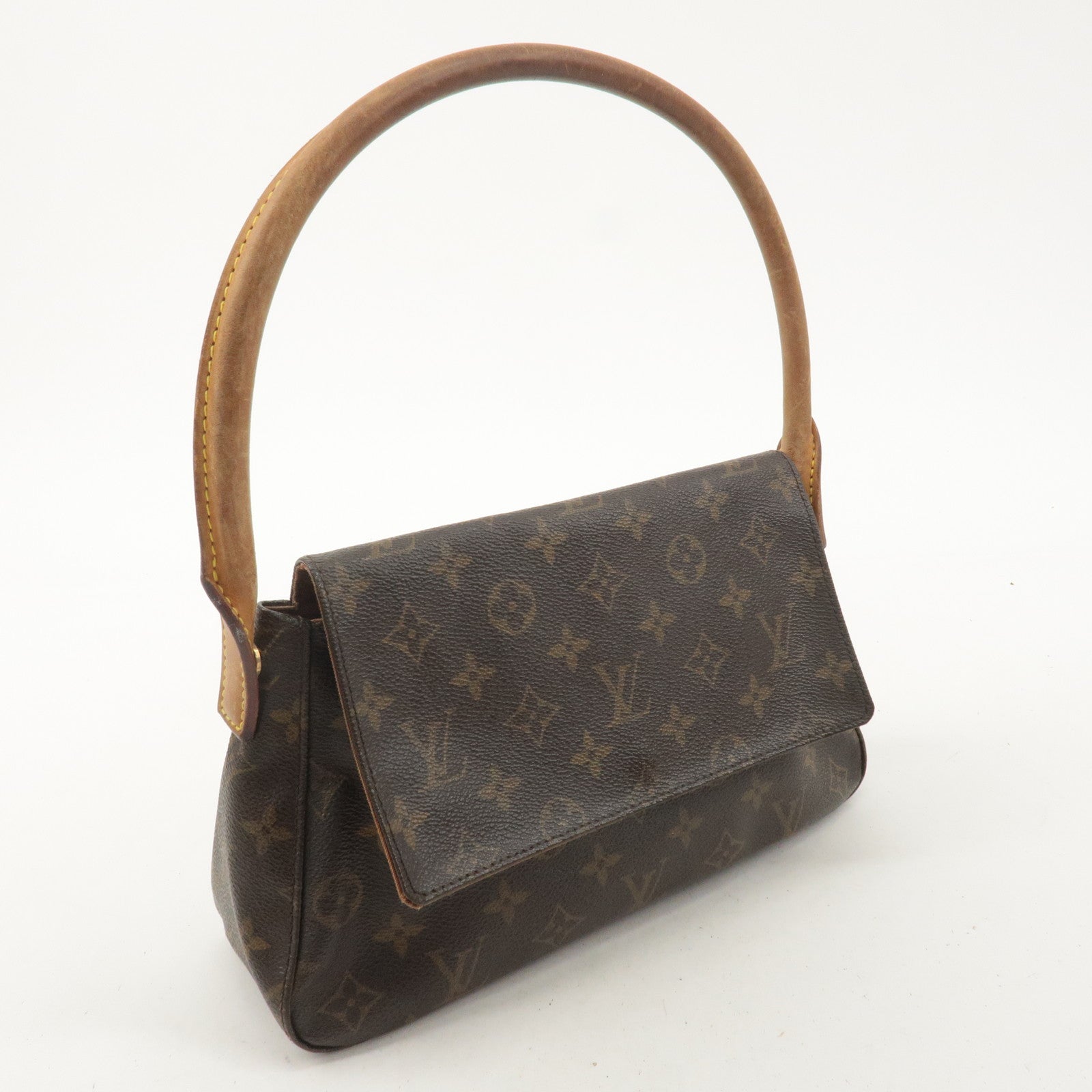 Louis Vuitton Monogram Mini Looping Shoulder Bag Hand Bag M51147