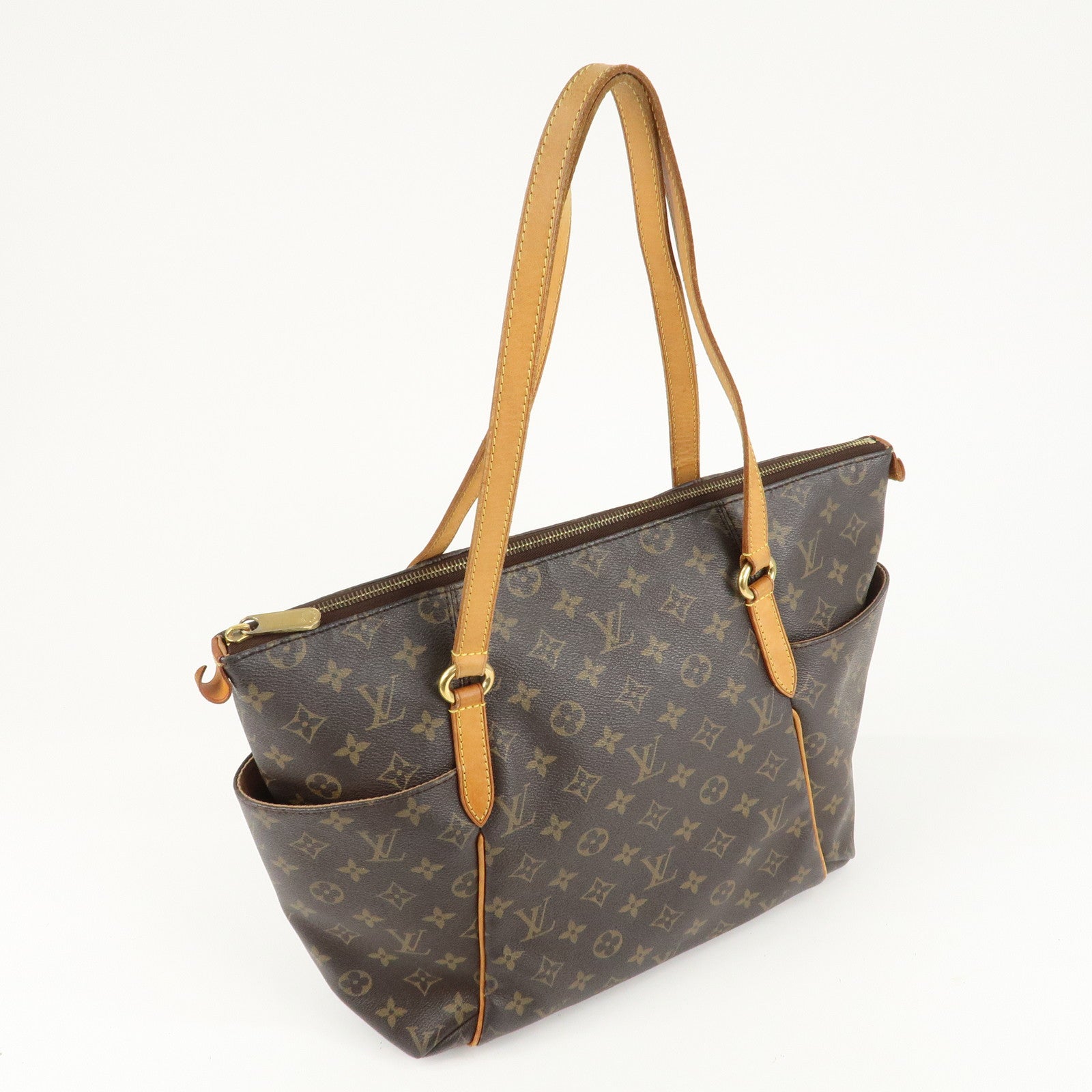 Louis Vuitton Monogram Totally MM Tote Bag Hand Bag M56689 Used