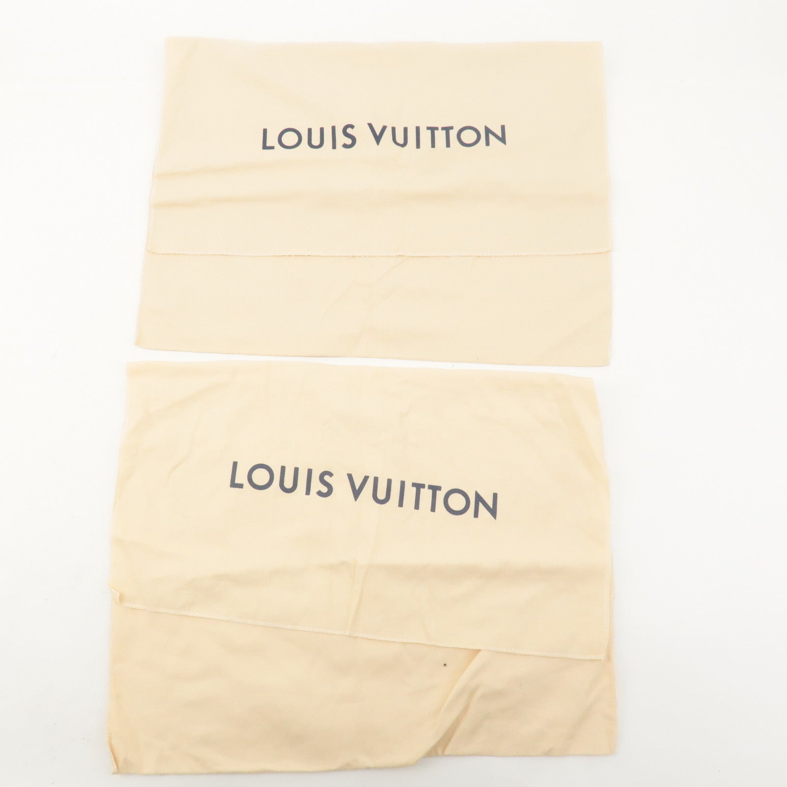 Louis Vuitton Set of 10 Dust Bag Storage Bag New Style Beige