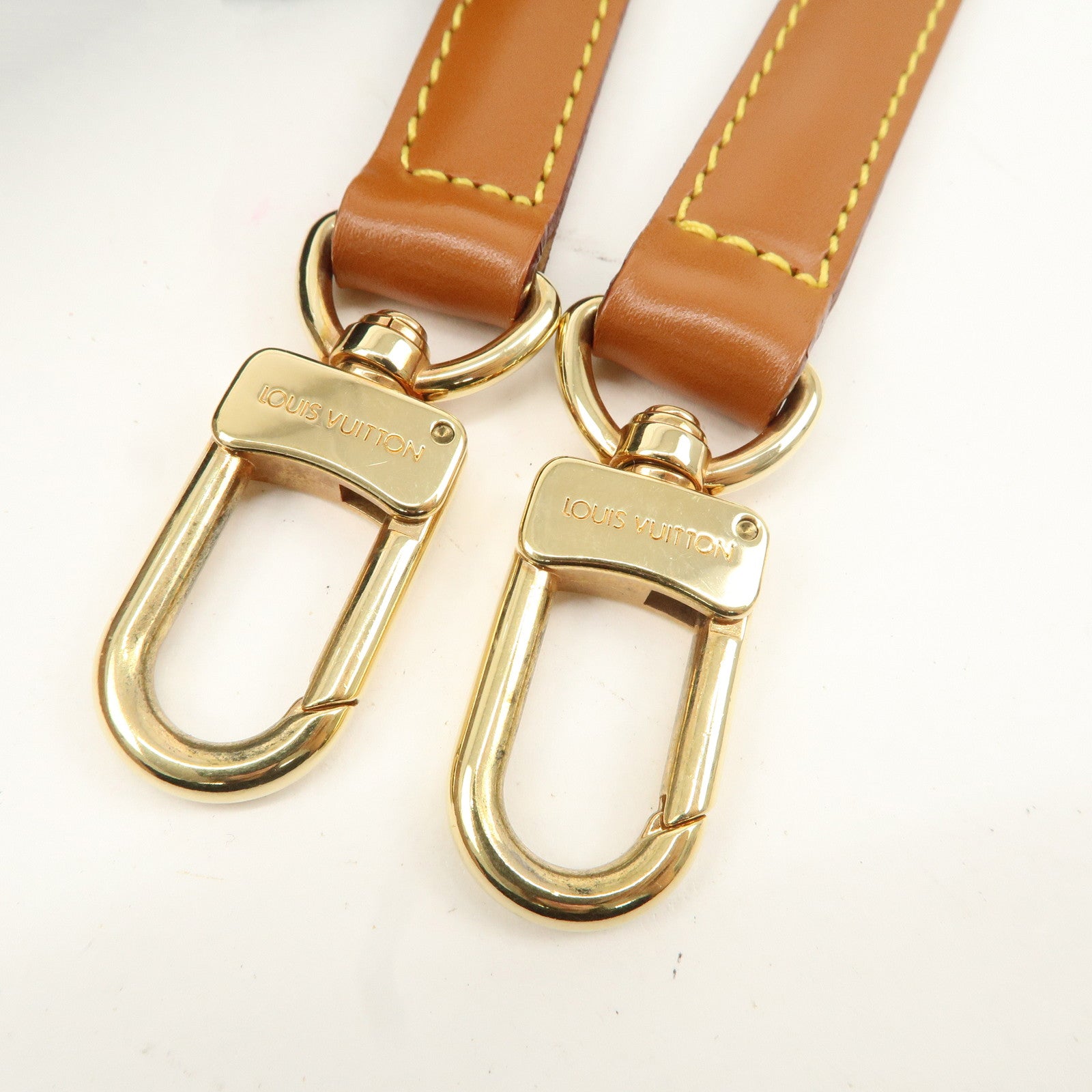 Louis Vuitton Adjustable Shoulder Strap for Epi Bag Zipang Gold Used