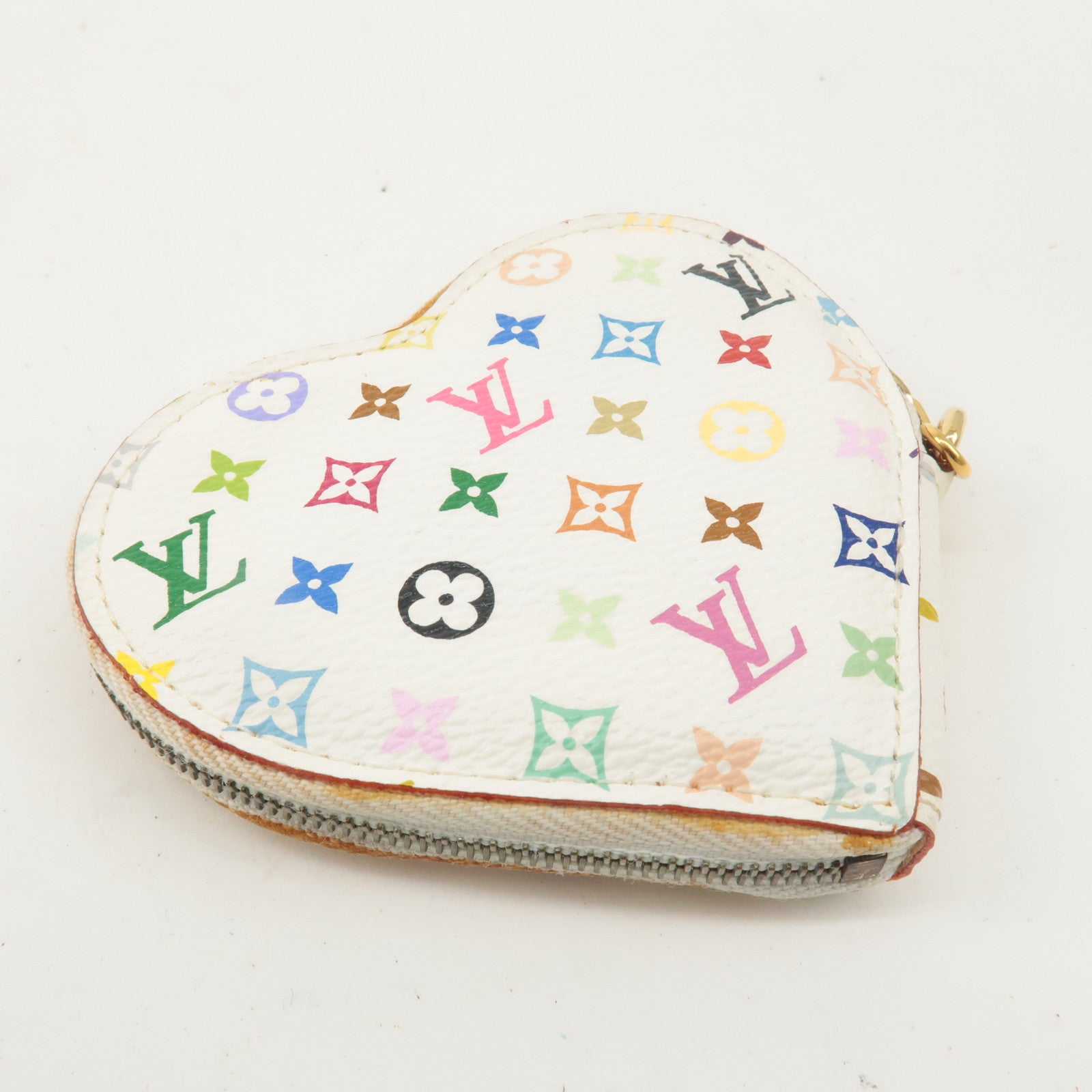 Louis Vuitton Monogram Multi Color Porte Monnaie Coeur M60040