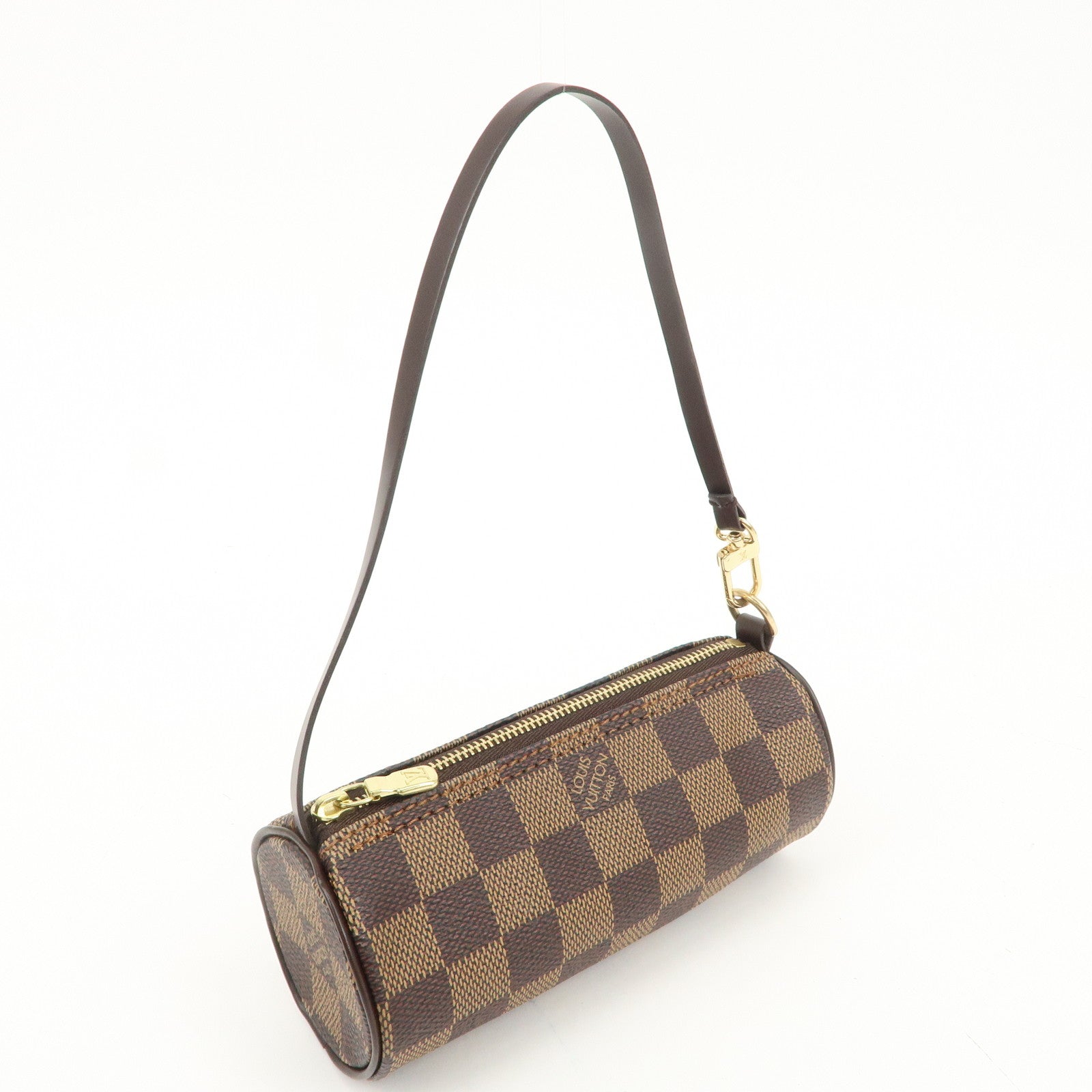 Louis Vuitton Damier Ebene Pouch for Papillon Bag Brown