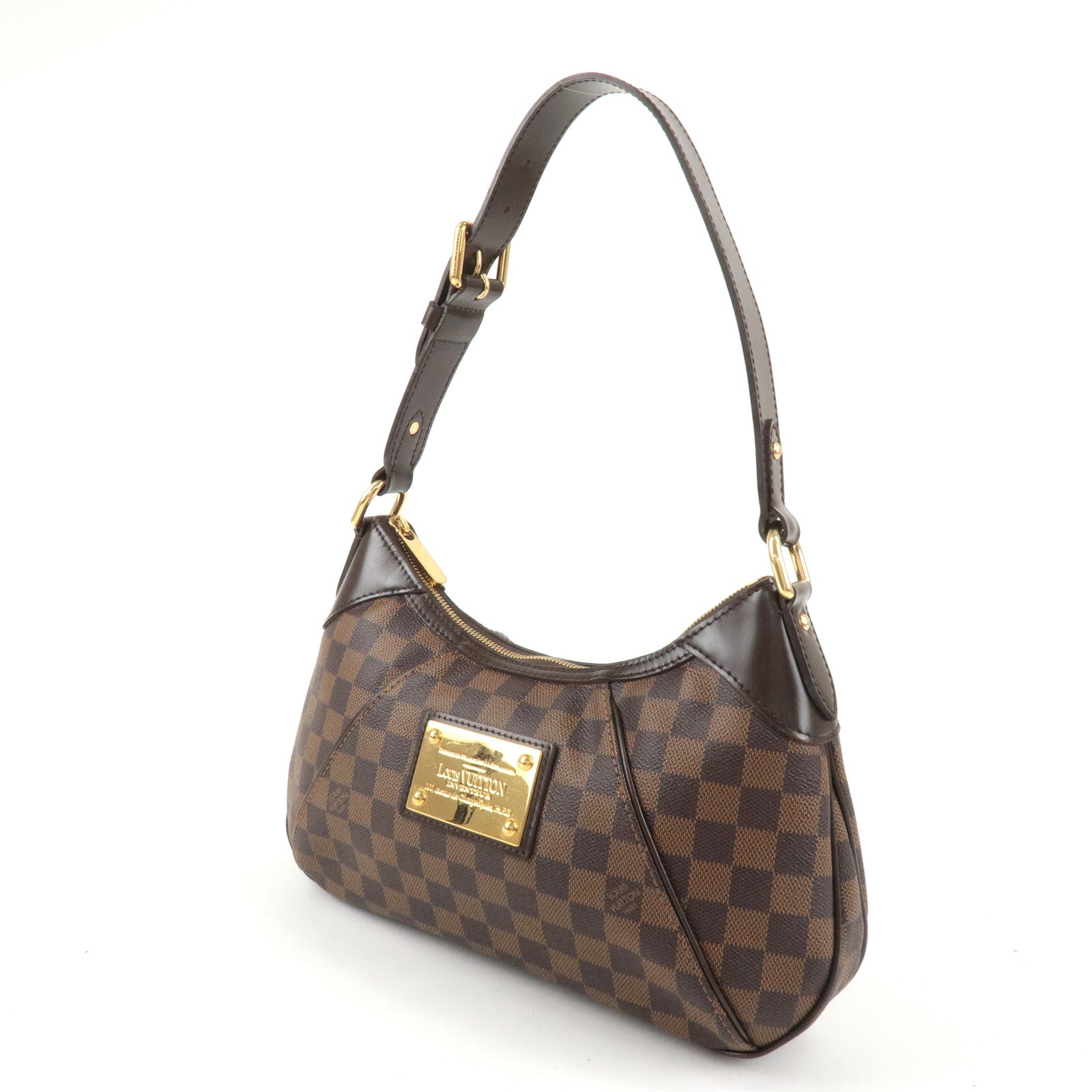 Louis Vuitton Damier Thames PM Shoulder Bag Hand Bag N48180