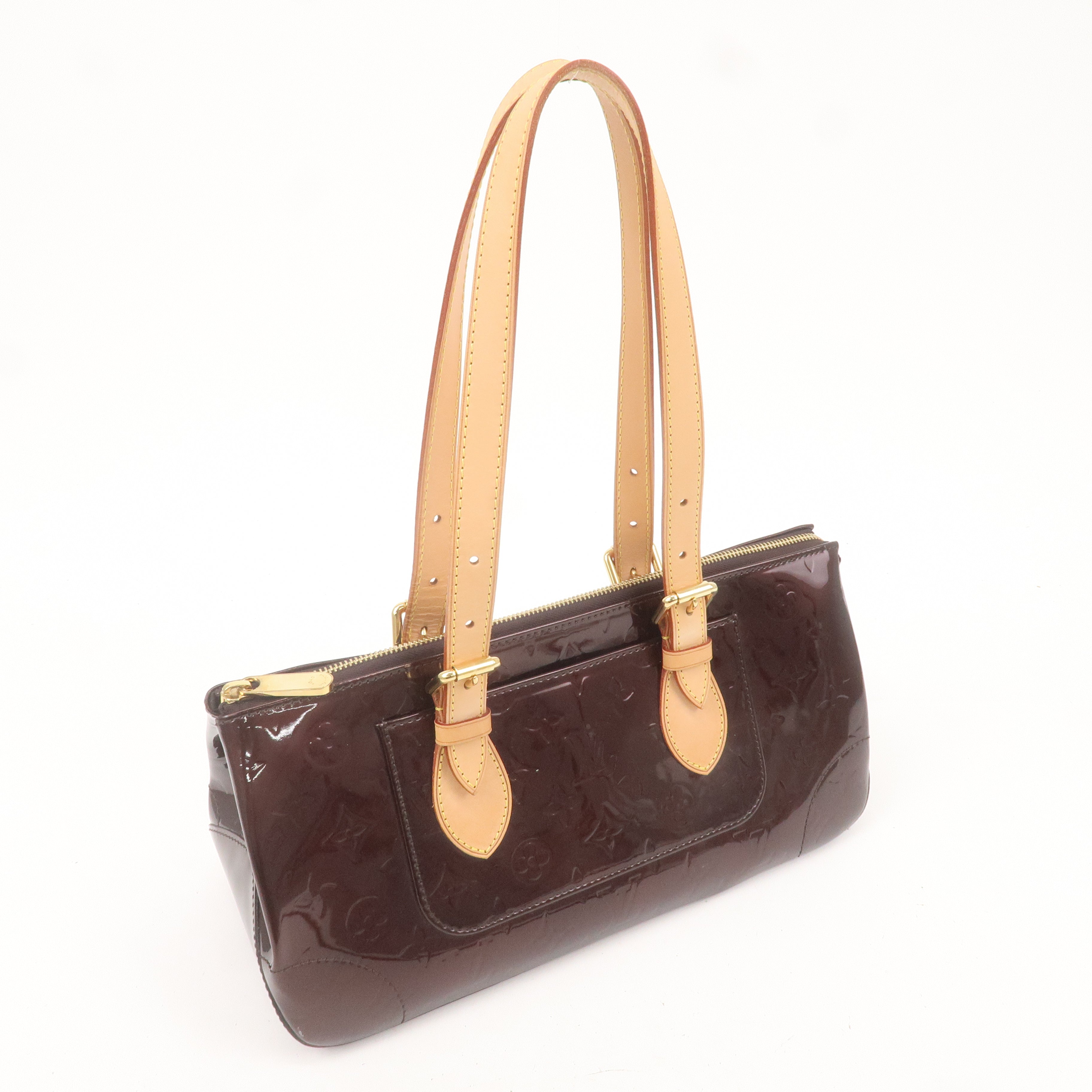 Louis Vuitton Monogram Vernis Rosewood Avenue Hand Bag M93510