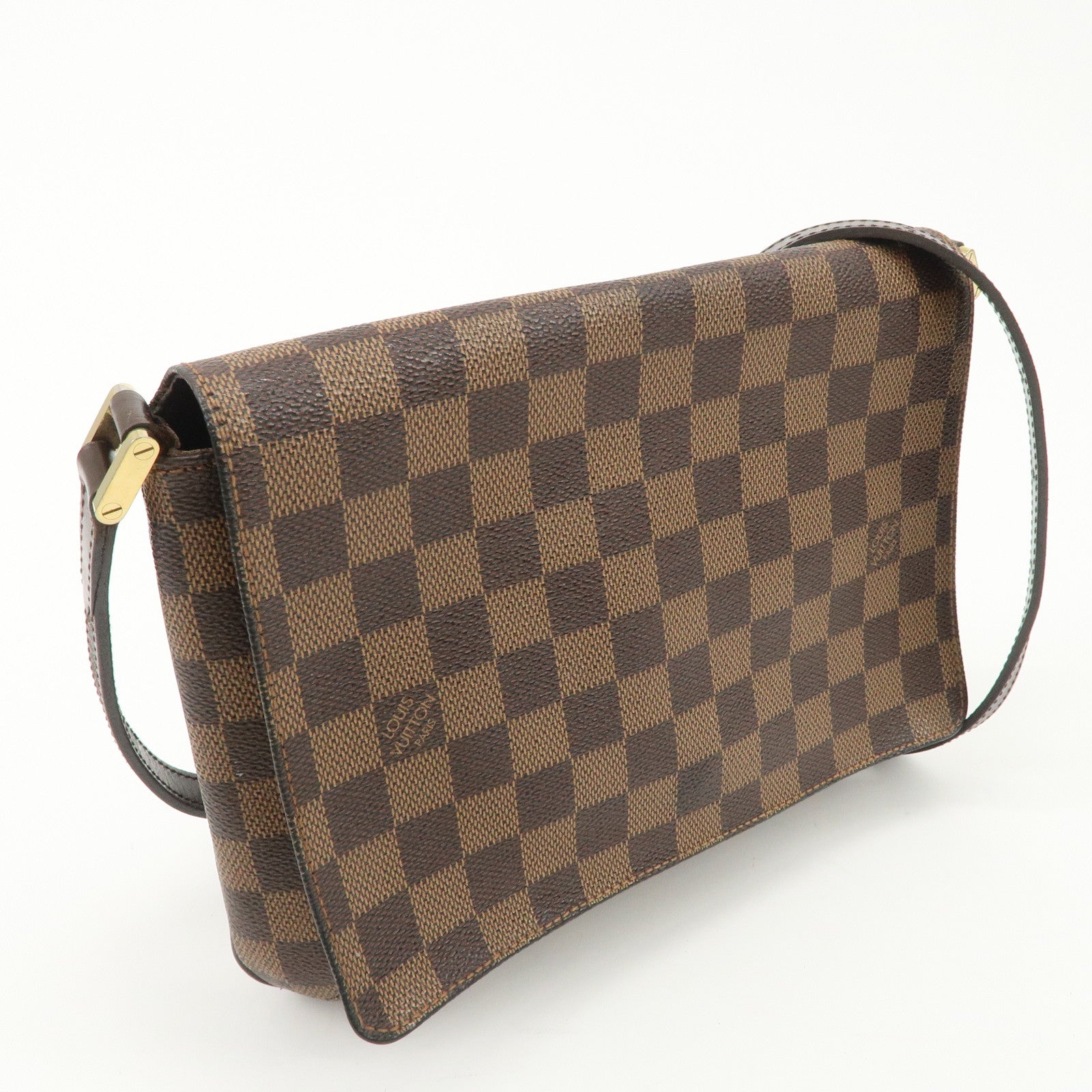 Louis Vuitton Damier Musette Tango Long Shoulder Bag N51301 Used