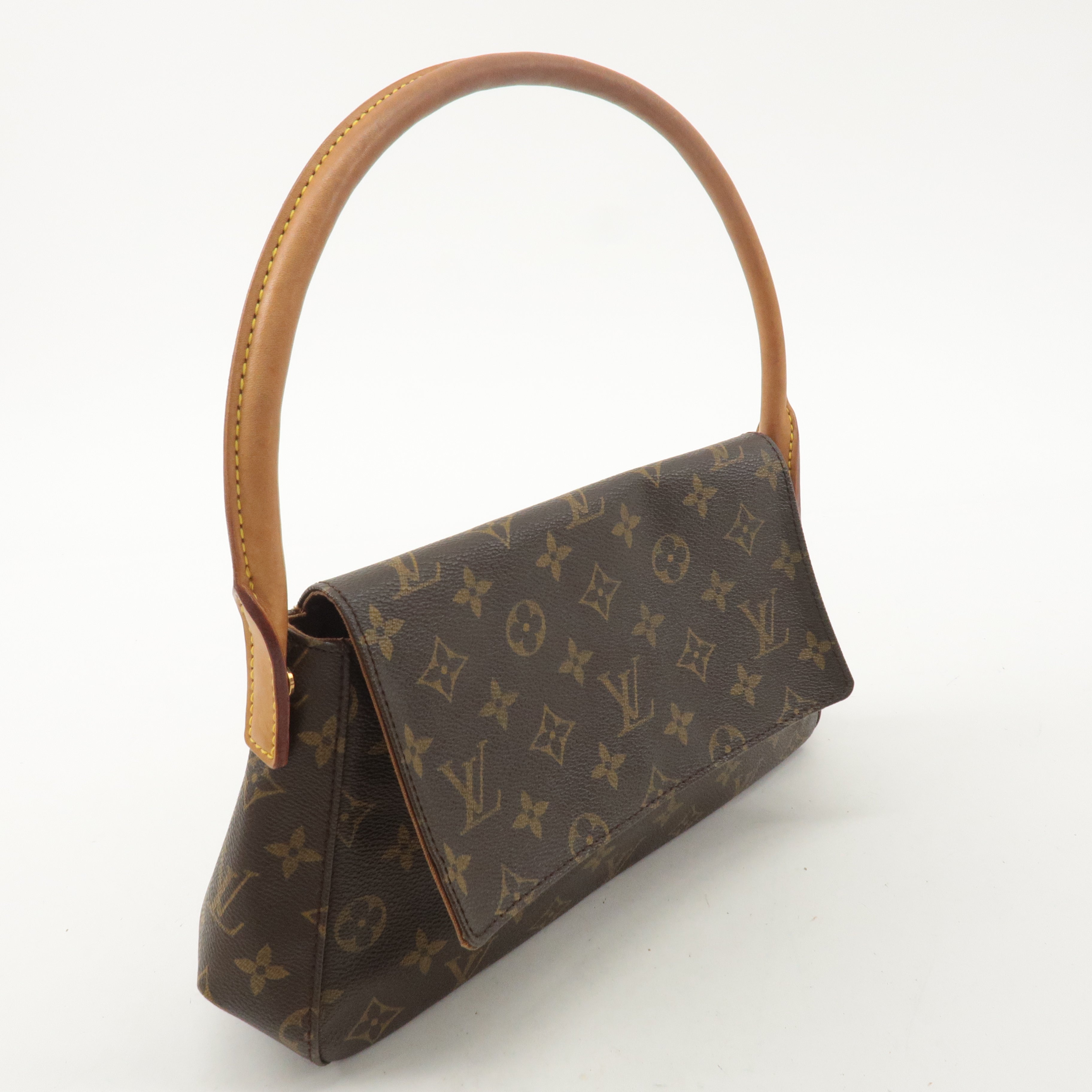 Louis Vuitton Monogram Mini Looping Shoulder Bag Hand Bag M51147