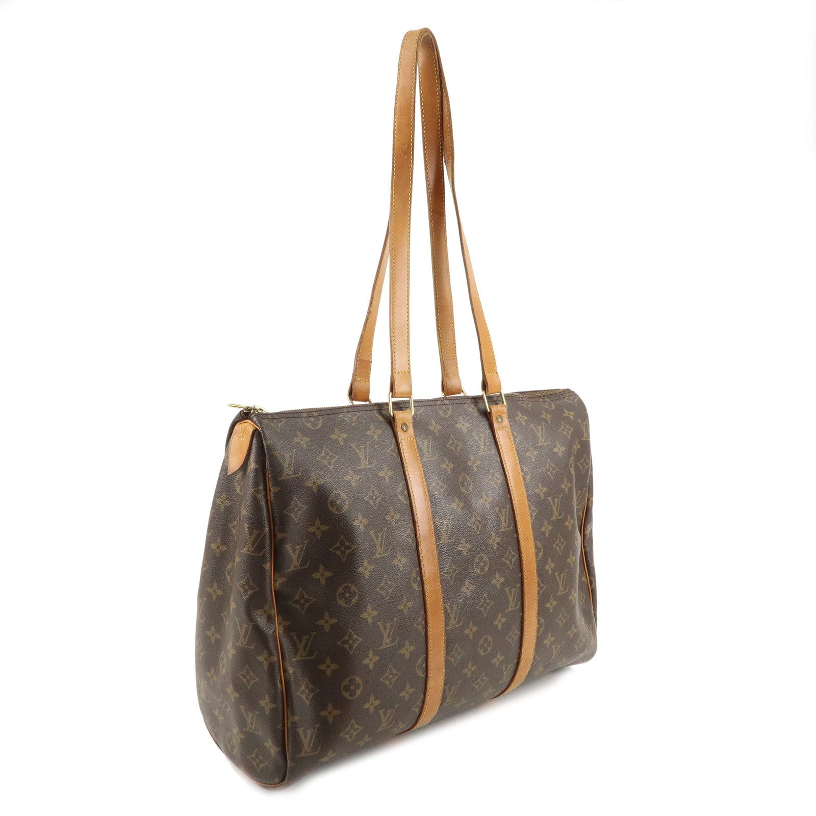 Louis Vuitton Monogram Flanerie 45 Boston Bag Brown M51116