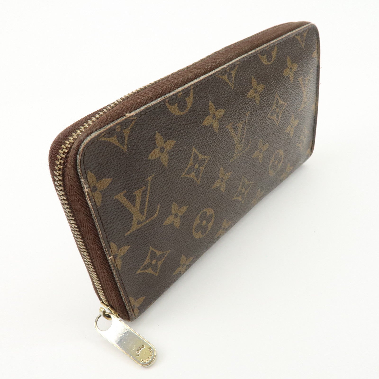 Louis Vuitton Monogram Canvas Zippy Organizer Brown M60002 Used