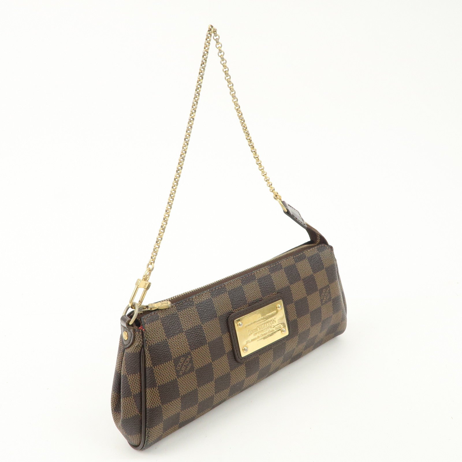 Louis Vuitton Damier Eva 2Way Hand Bag Shoulder Bag N55213 Used