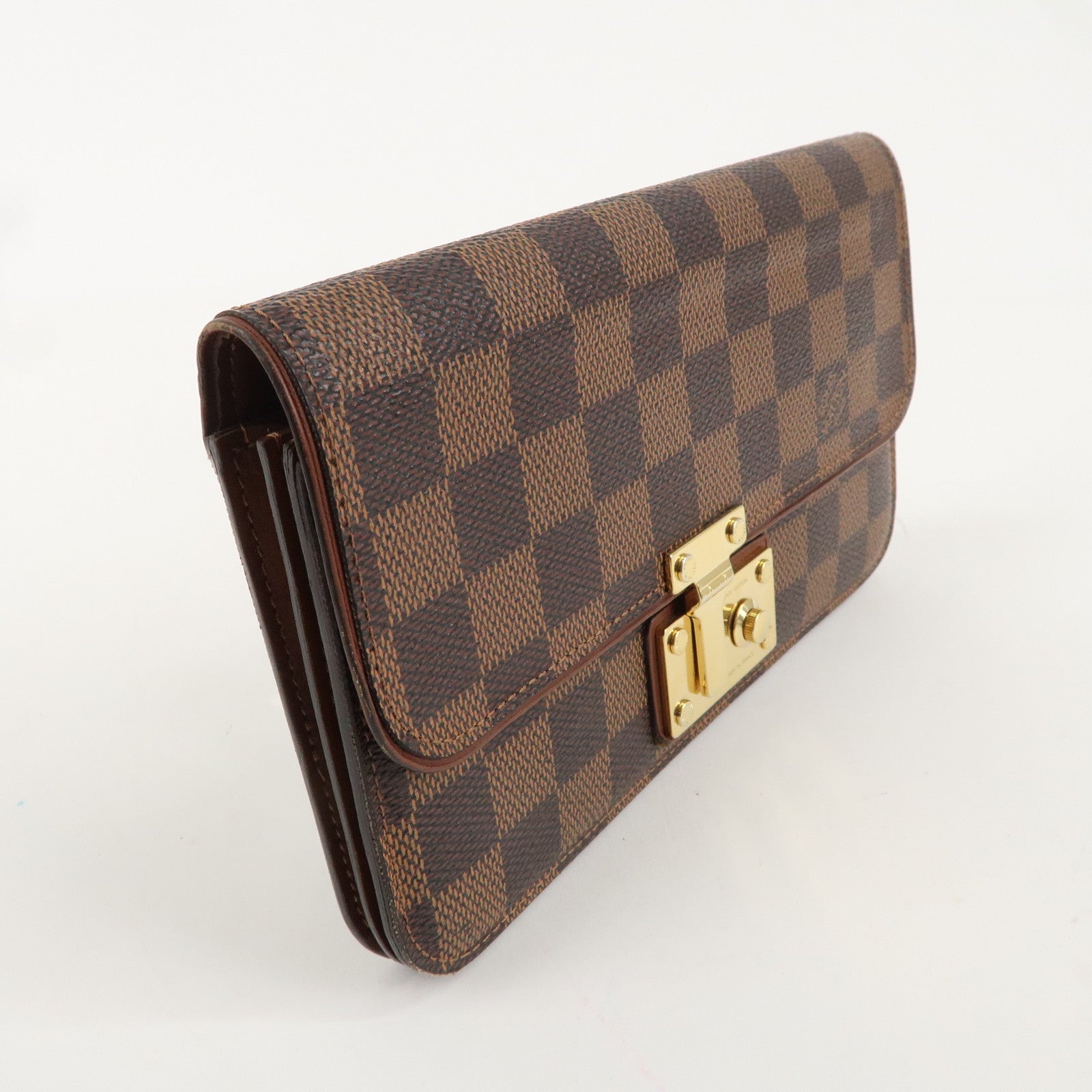 Louis Vuitton Damier Ebene Portefeuil Ascot Wallet N63171