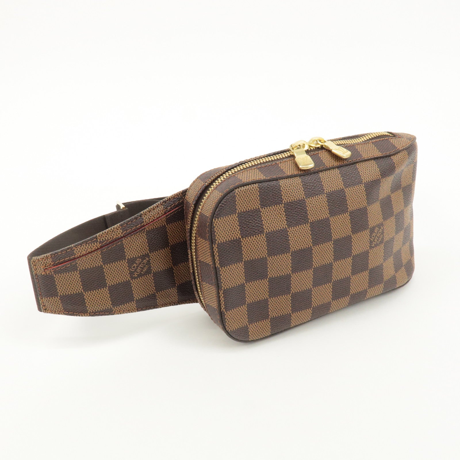 Louis Vuitton Damier Ebene Geronimos Body Bag Waist Bag N51994 Used