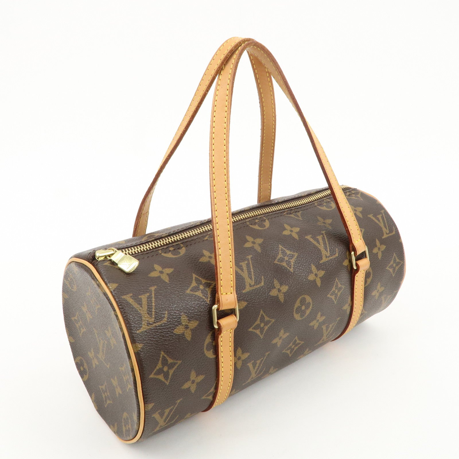 Louis Vuitton Monogram Papillon 26 Hand Bag New Style M51386 Used