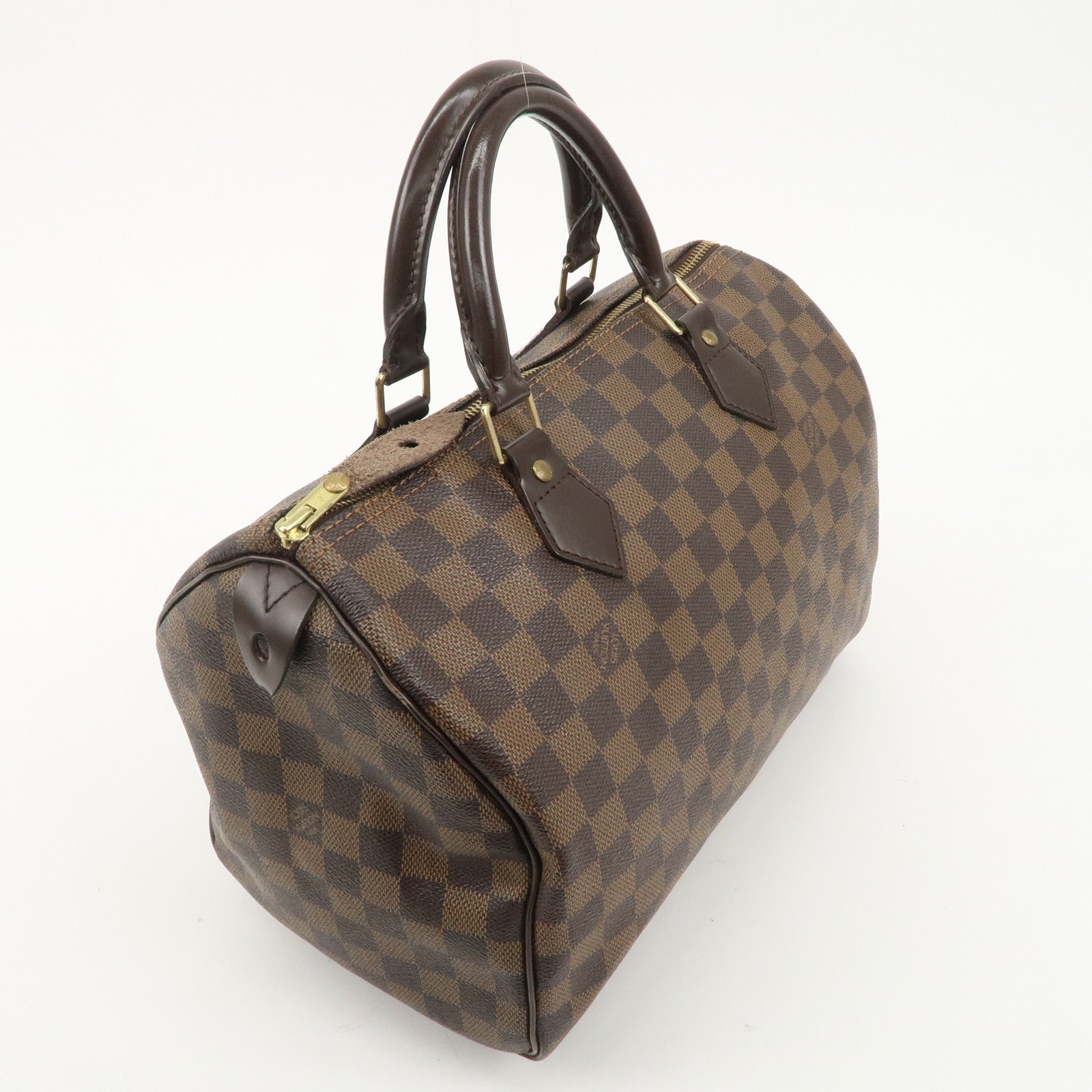 Louis Vuitton Damier Speedy 30 Boston Bag Hand Bag N41531 Used