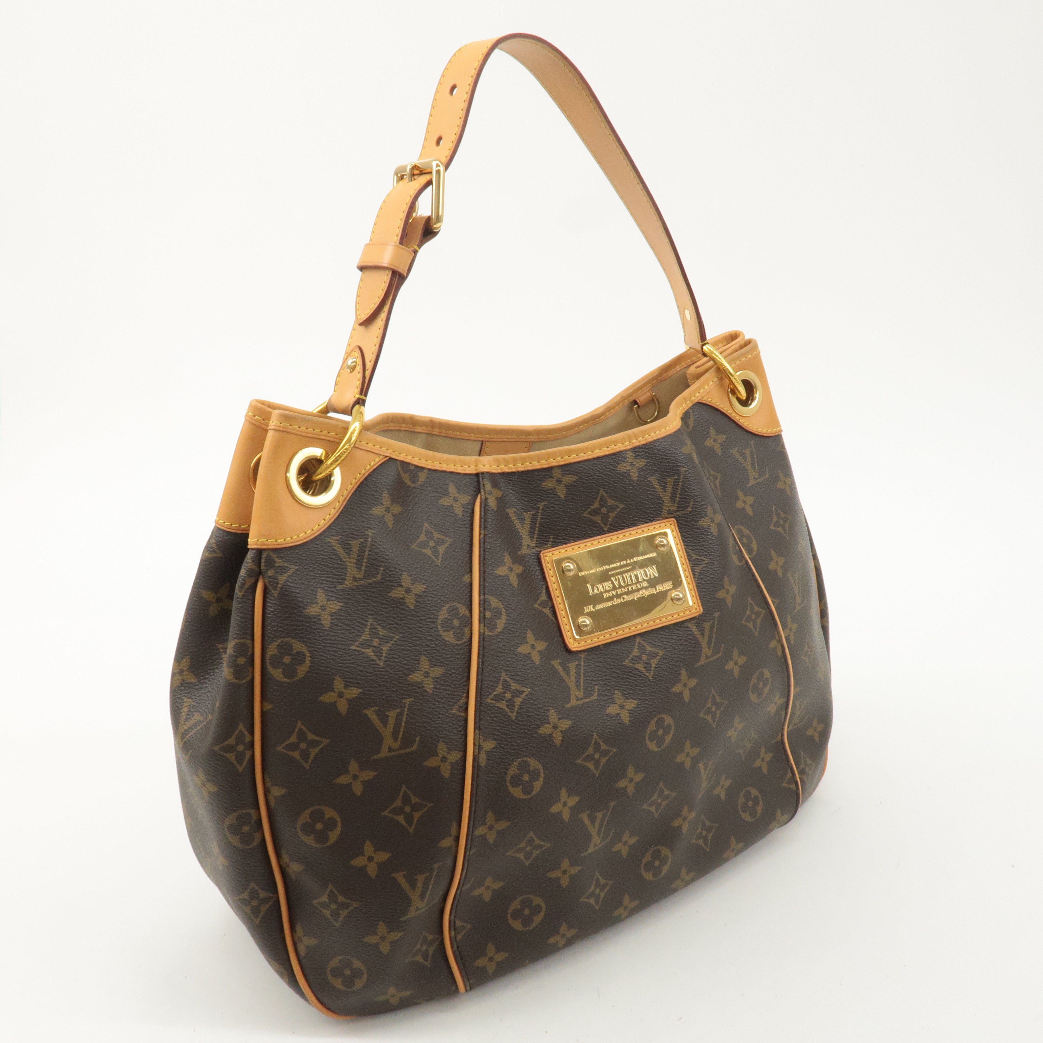 Louis Vuitton Monogram Galliera PM Shoulder Bag Brown M56382