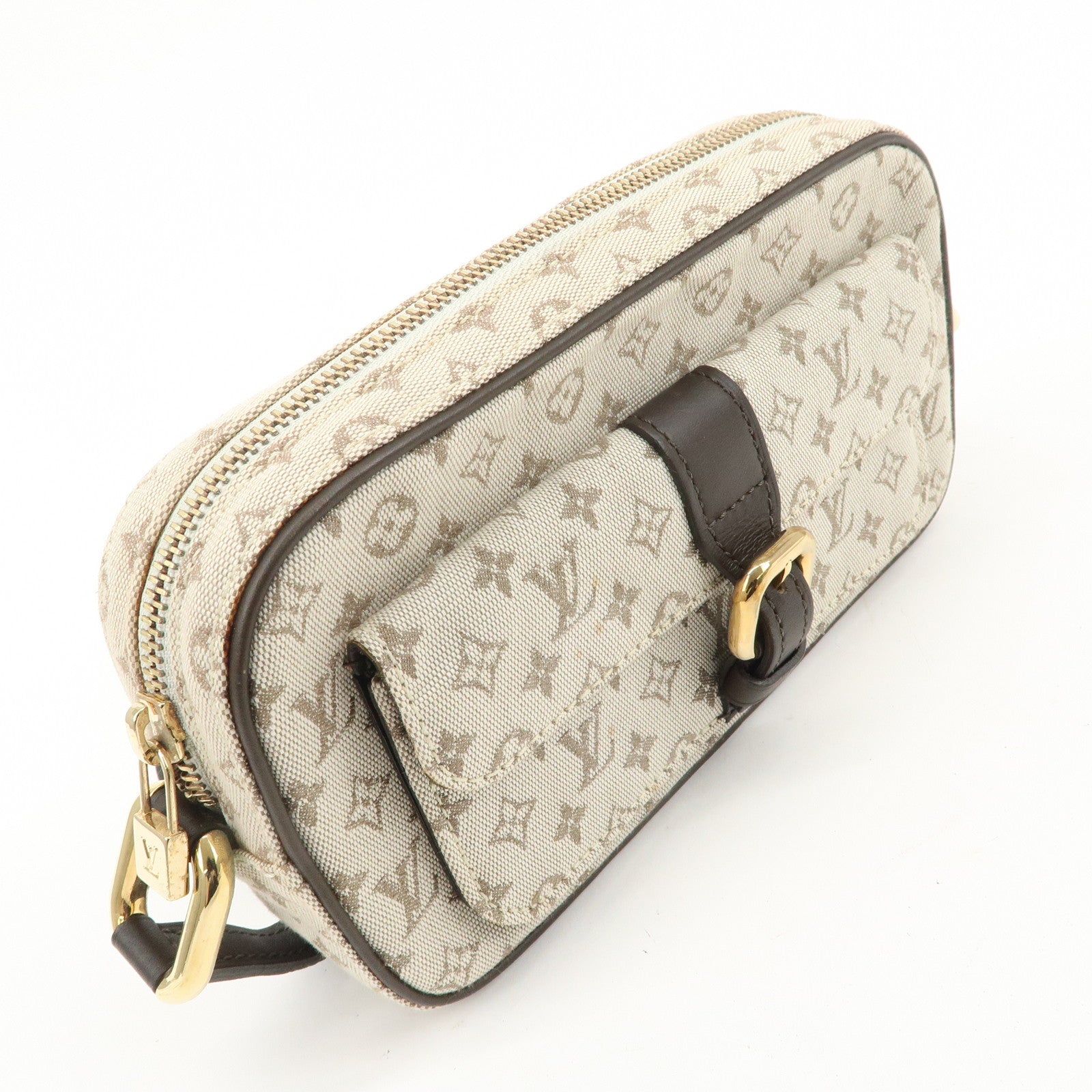 Louis Vuitton Monogram Mini Juliet Crossbody Bag Khaki M92218 Used