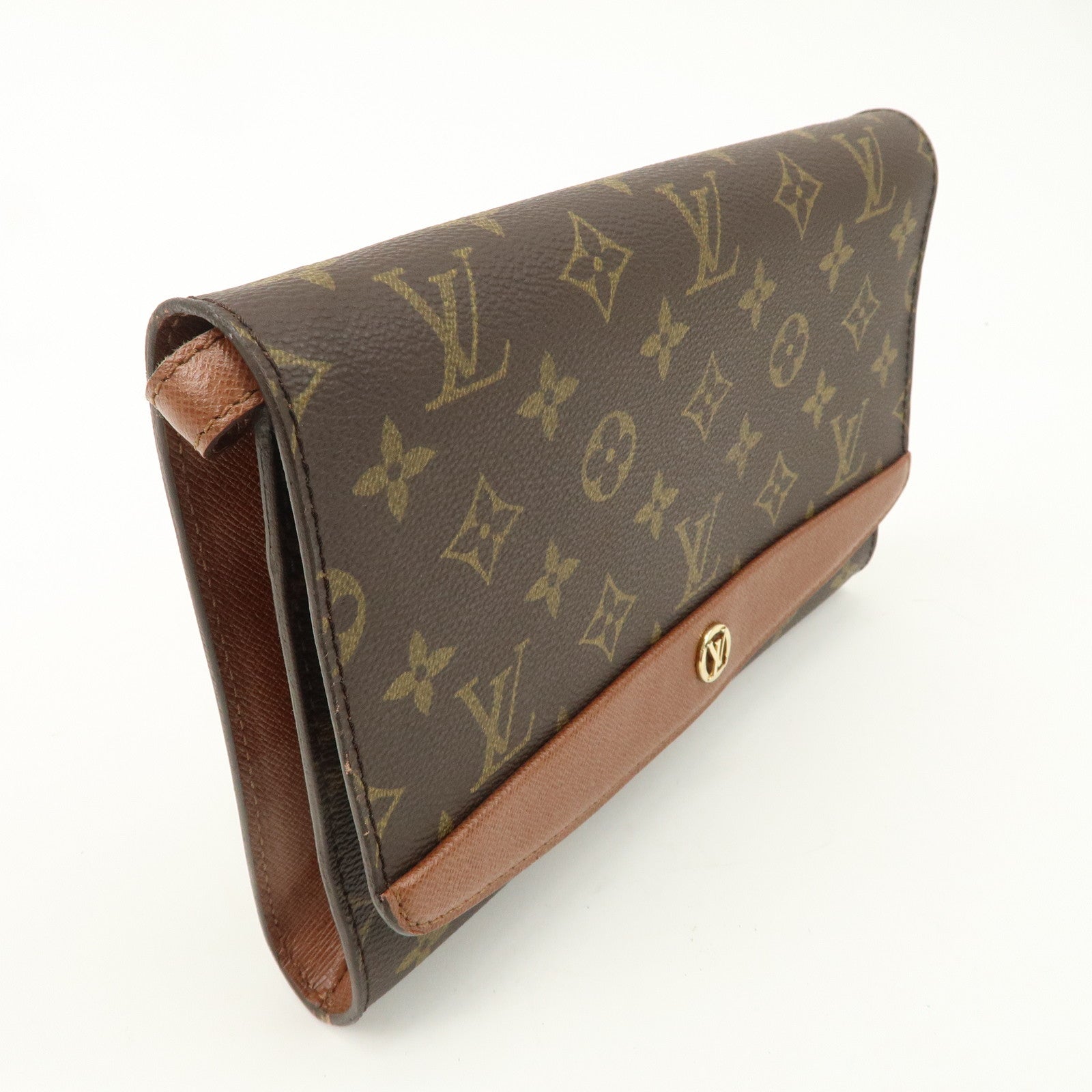 Louis Vuitton Monogram Bordeaux 24 Shoulder Bag Brown M51798