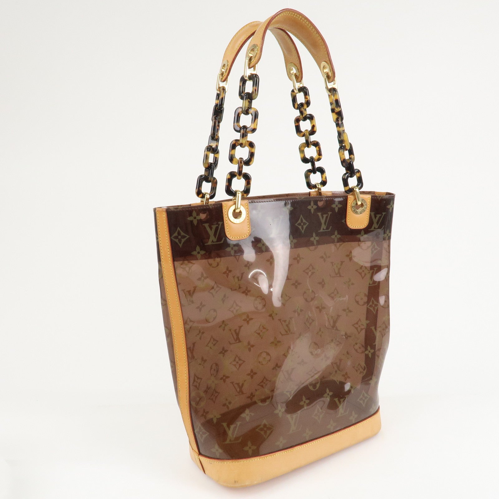 Louis Vuitton Monogram Vinyl Cabas Ambre MM Tote Bag M92501