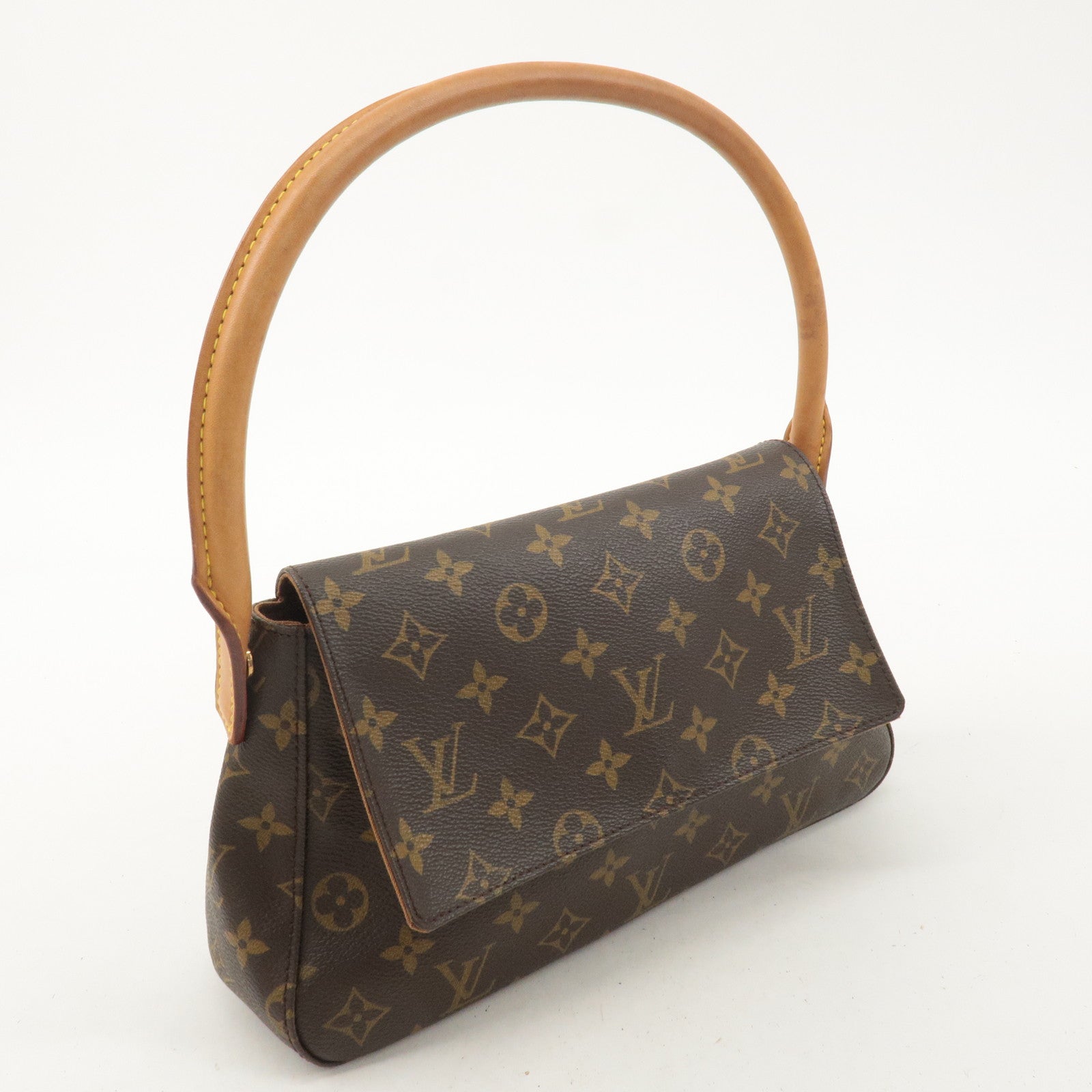 Louis Vuitton Monogram Mini Looping Shoulder Bag Hand Bag M51147