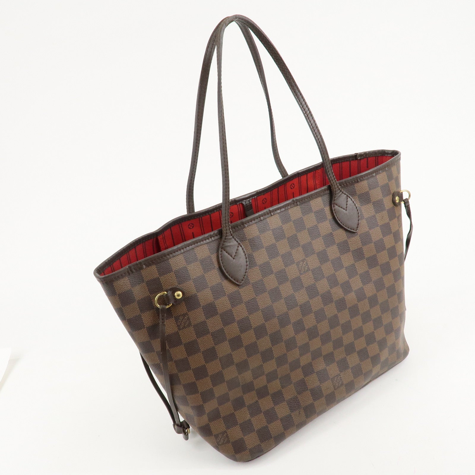 Louis Vuitton Damier Neverfull MM Tote Bag Shoulder Bag N51105 Used