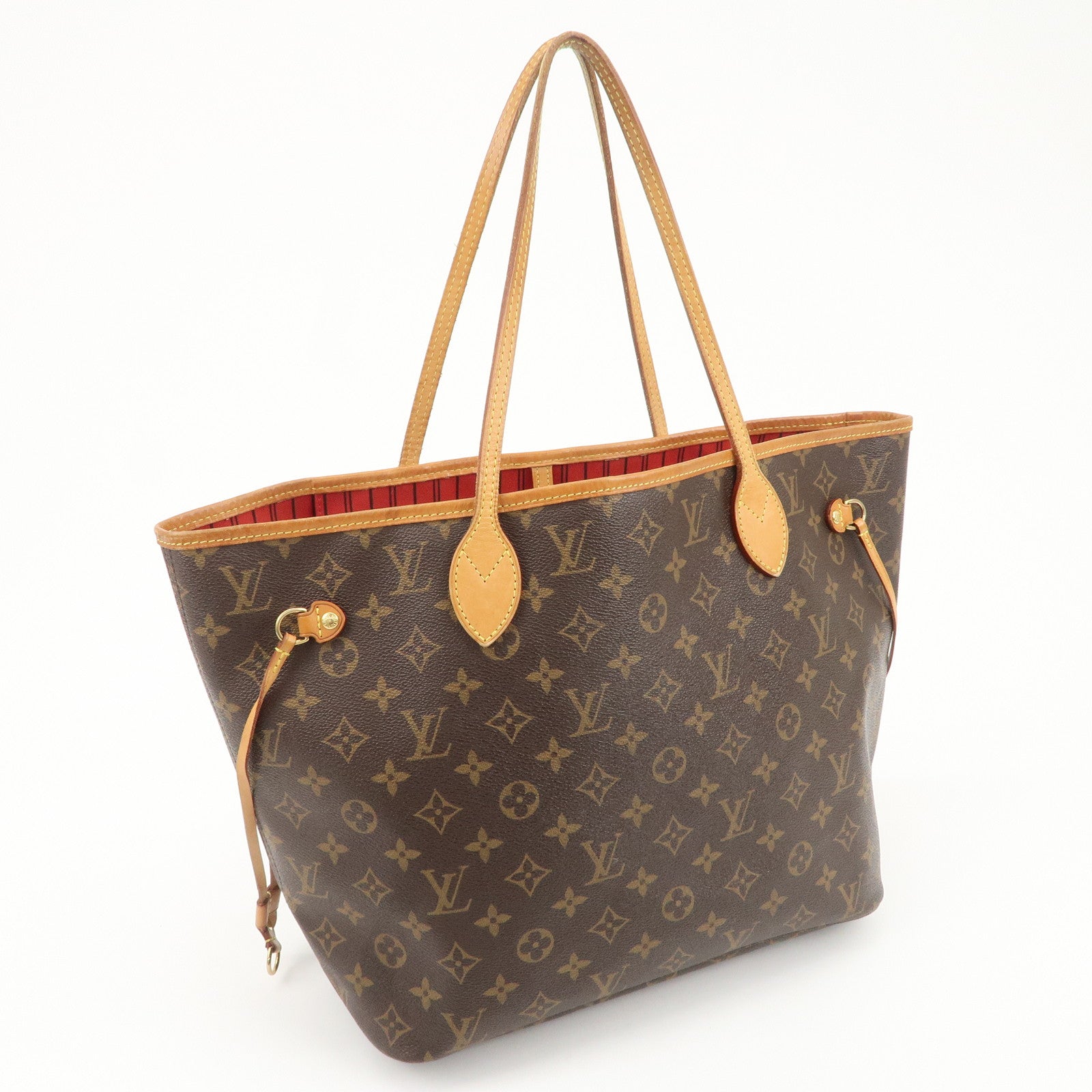 Louis Vuitton Monogram Neverfull MM Tote Bag M41177 Used