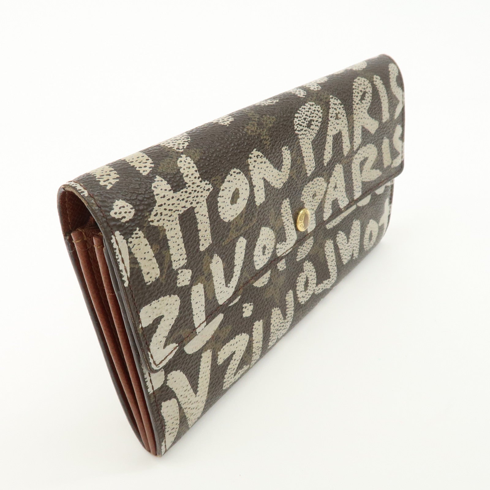 Louis Vuitton Monogram Graffiti Portefeuille Sarah M92189 Used