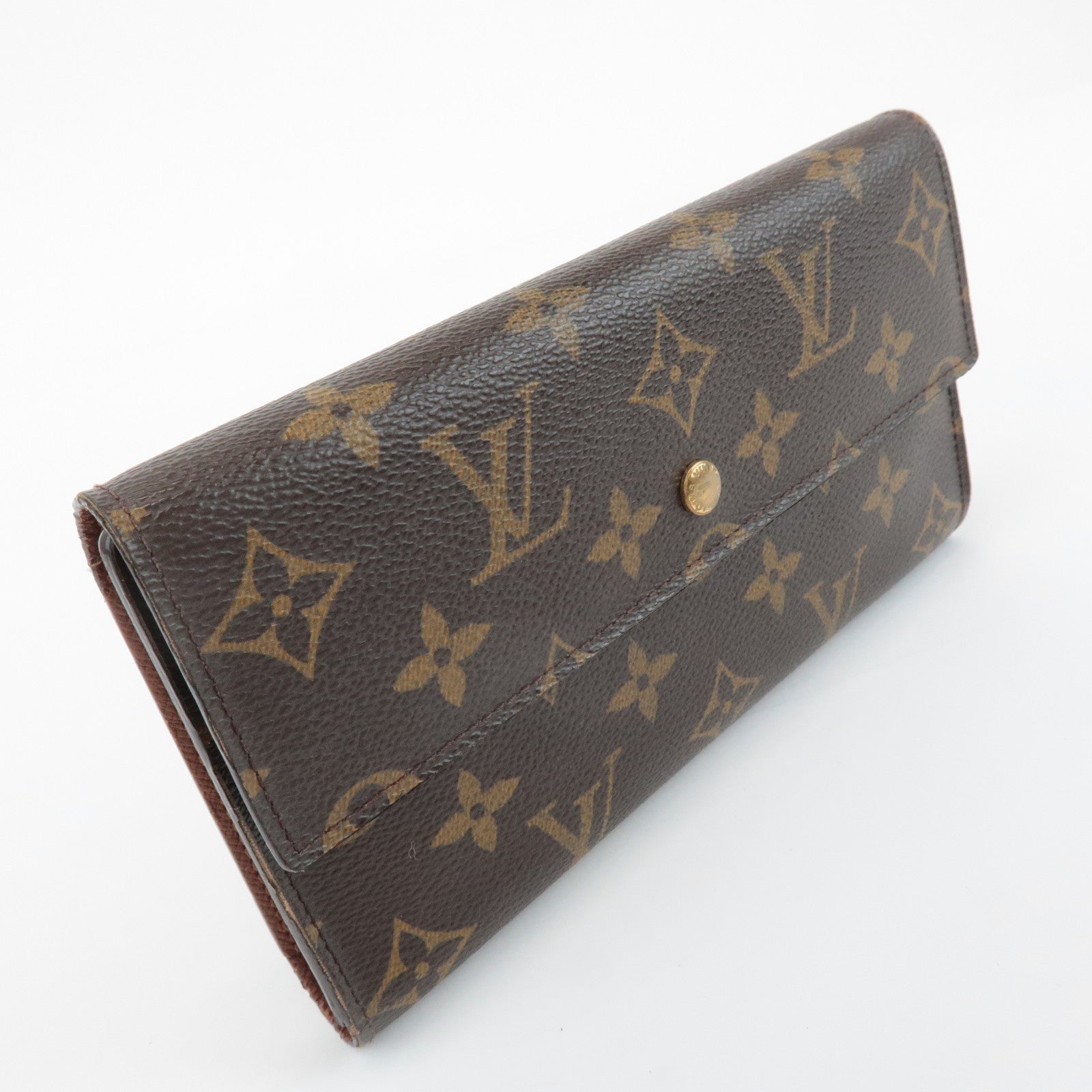 Louis Vuitton Monogram Porte Tresor International Wallet M61215