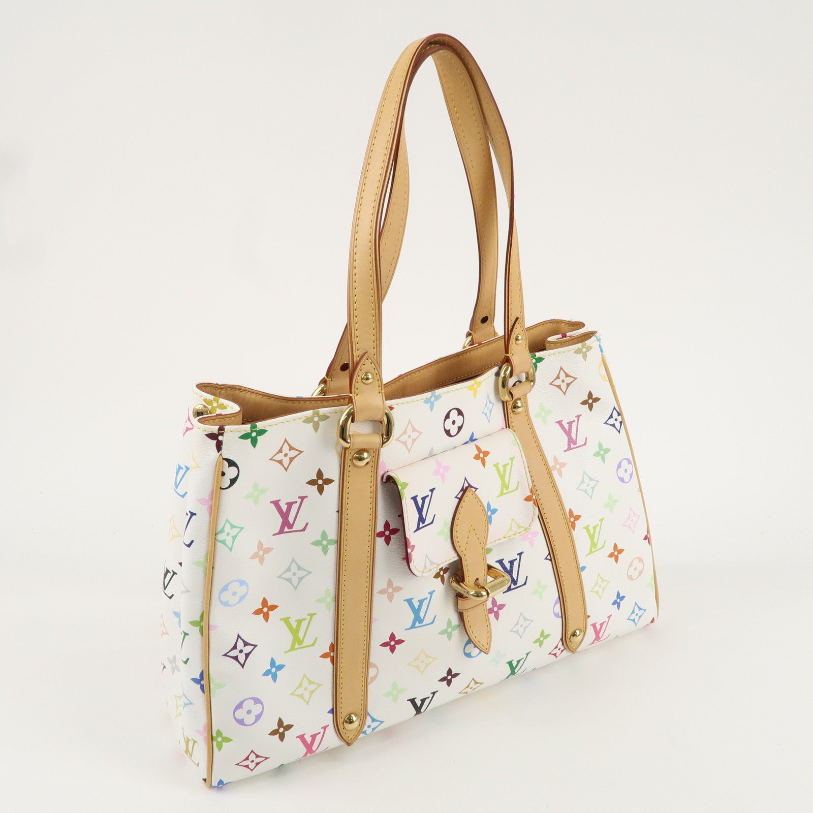 Louis Vuitton Monogram Multicolor Aurelia MM Shoulder Bag N40094