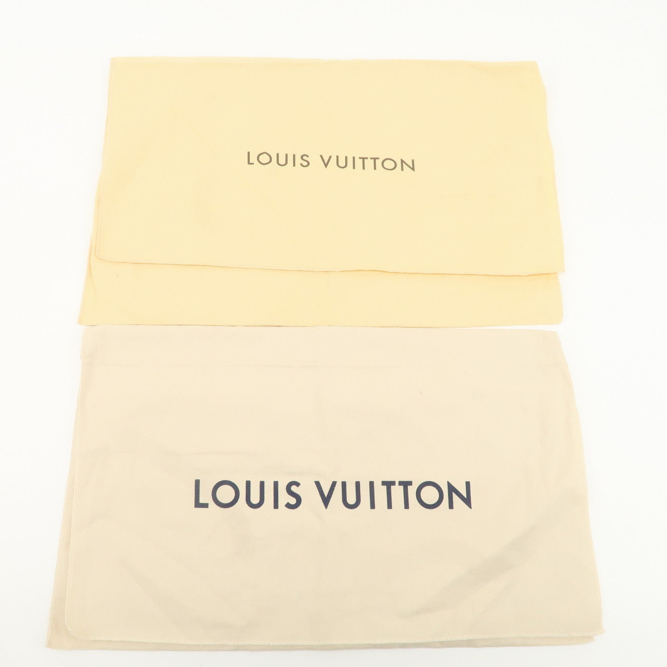 Louis Vuitton Set of 10 Dust Bag Storage Bag Beige Used