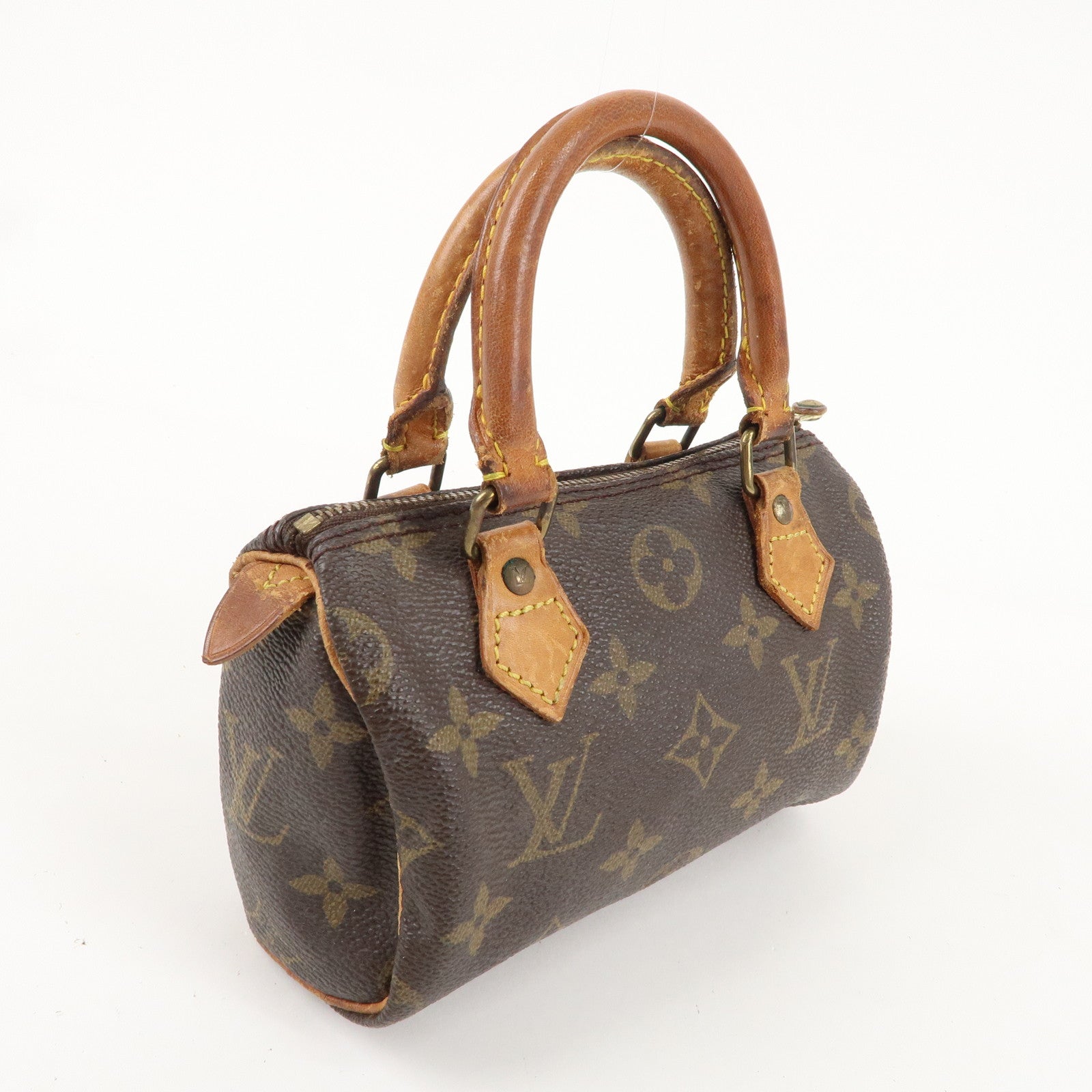 Louis Vuitton Monogram Mini Speedy Brown M41534