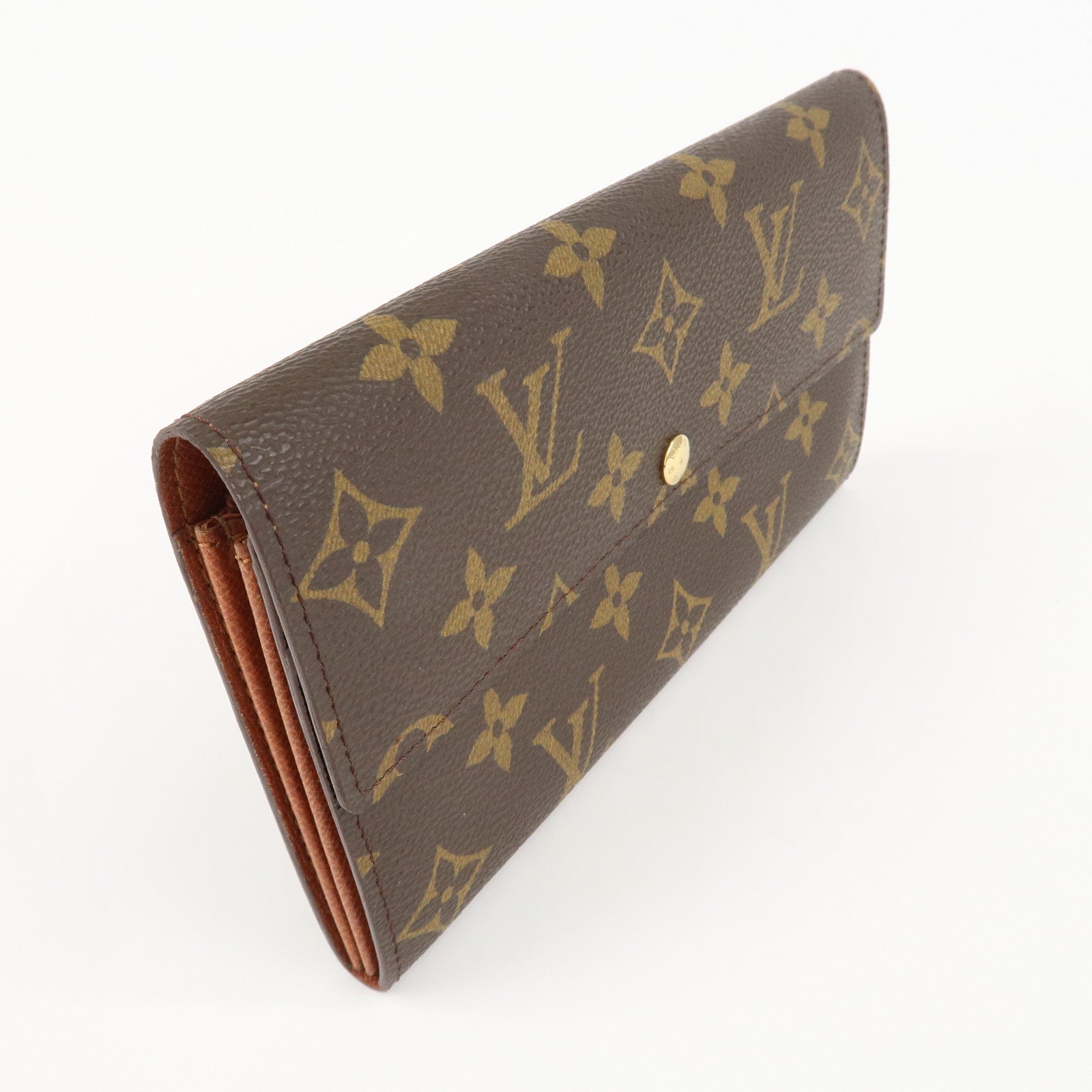 Louis Vuitton Monogram Pochette Porte Monnaie Credit M61725 Used