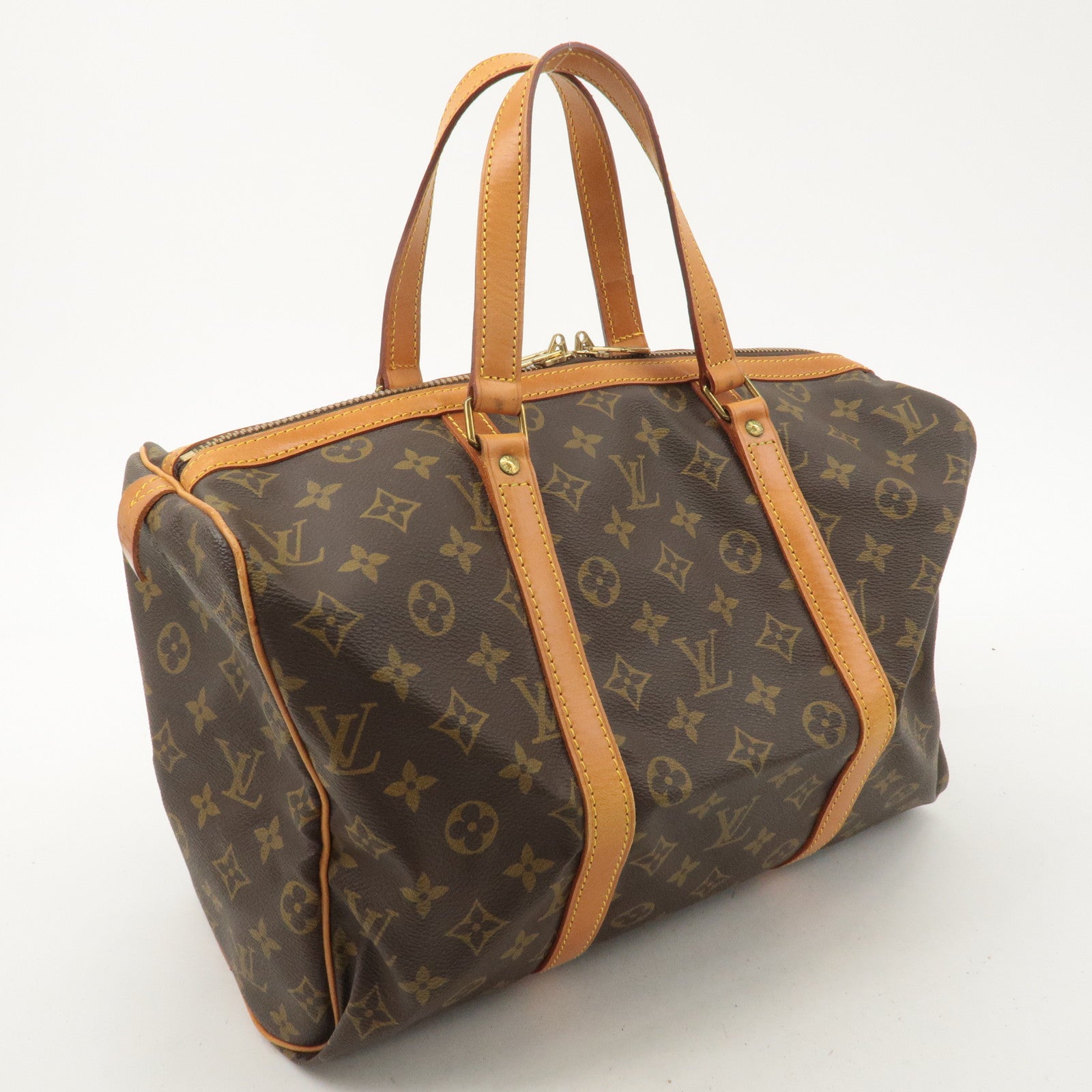 Louis Vuitton Monogram Sac Souple 35 Boston Bag M41626