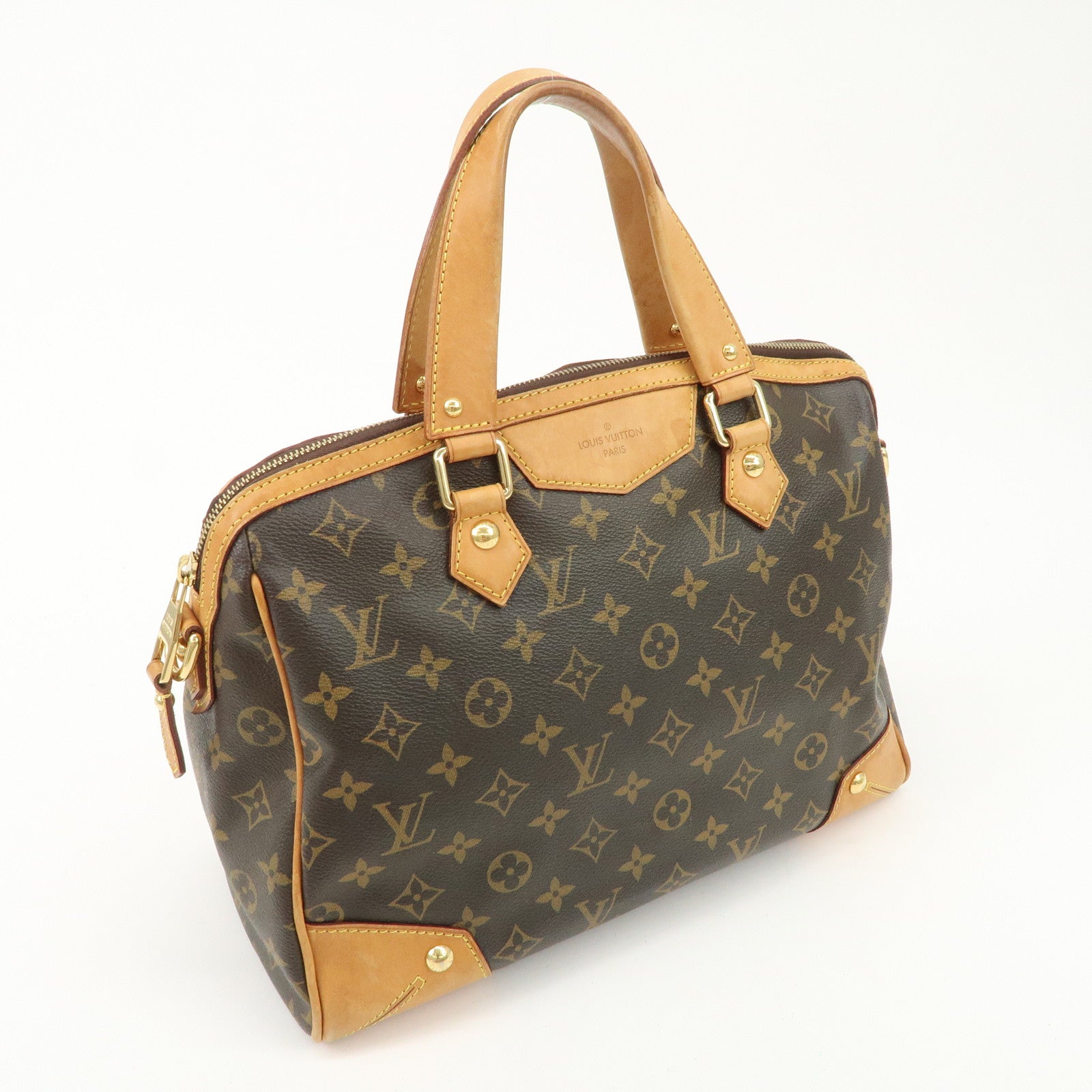 Louis Vuitton Monogram Retiro PM 2Way Bag Hand Bag M40325