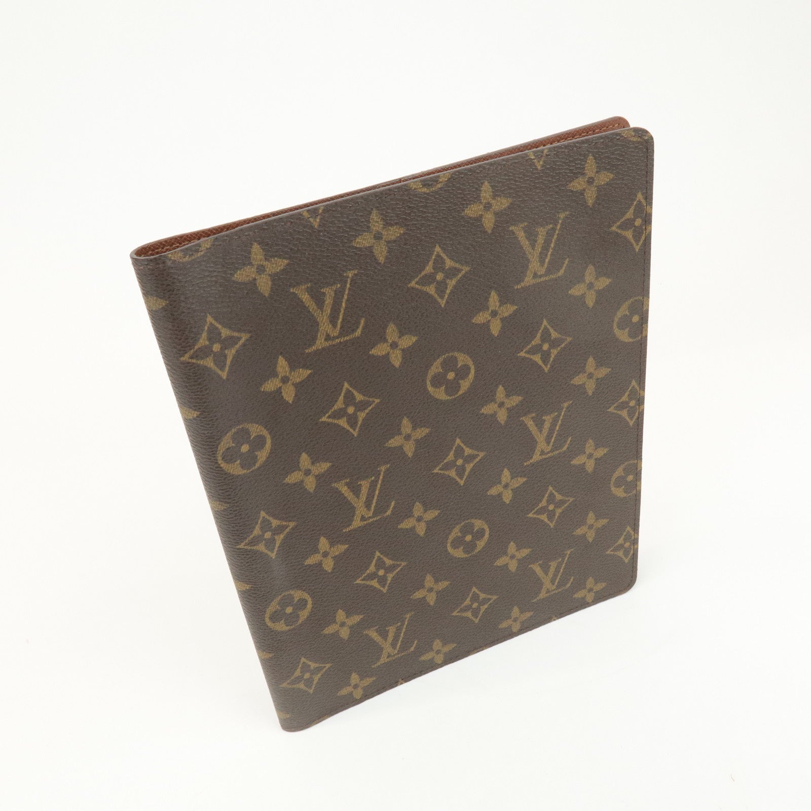 Louis Vuitton Monogram Agenda Bureau Planner Cover R20001 Used