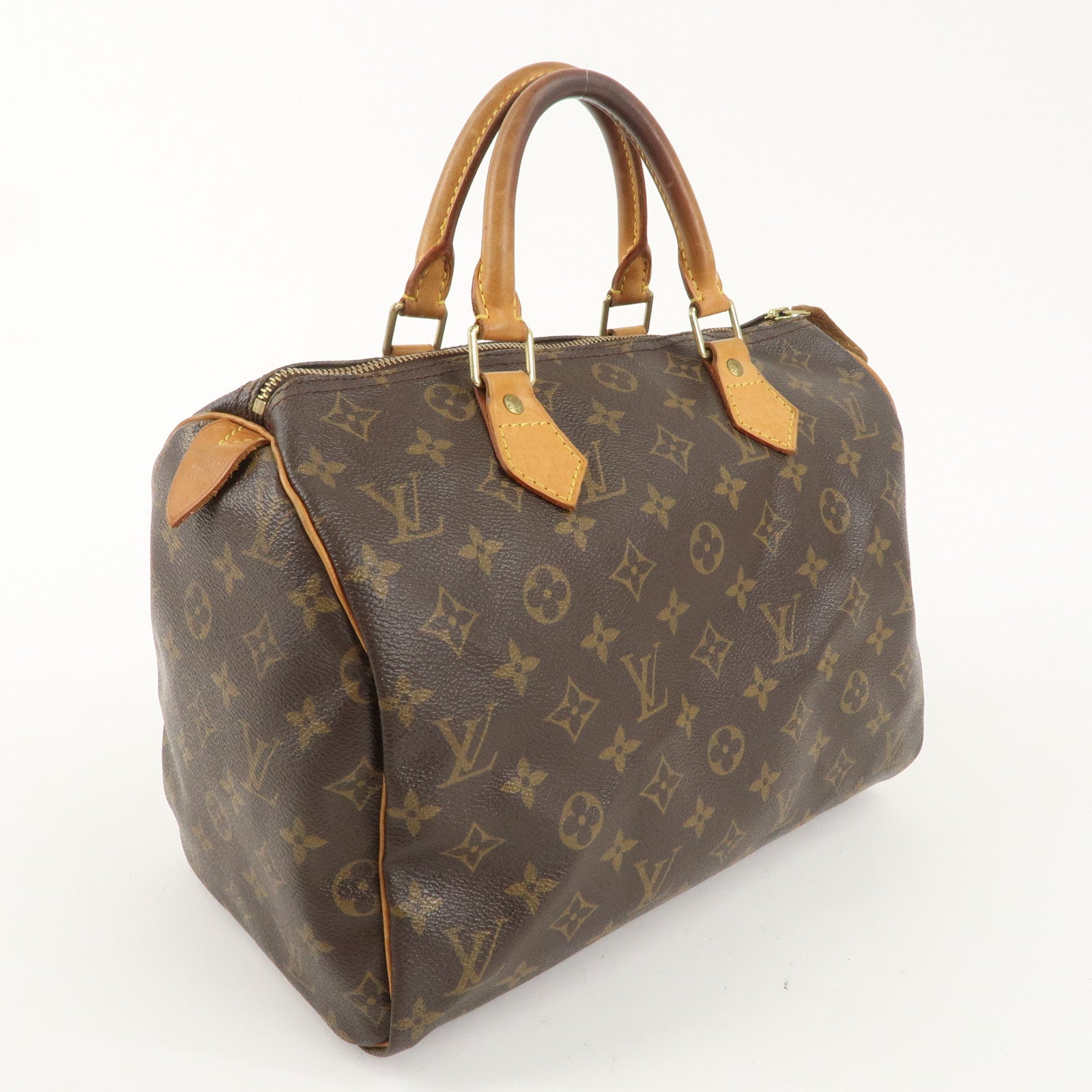 Louis Vuitton Monogram Speedy 30 Hand Bag Boston Bag M41108