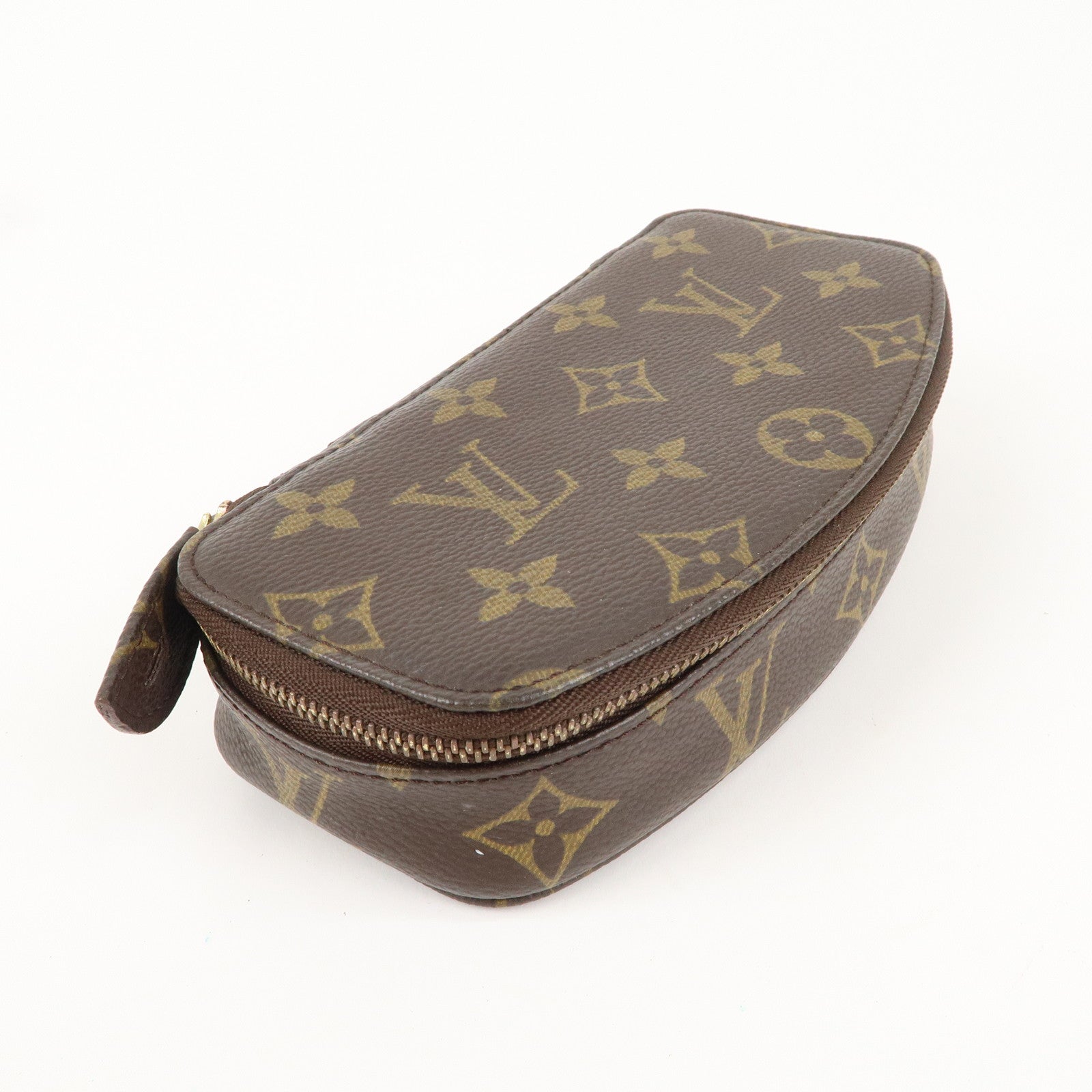 Louis Vuitton Monogram Posh Monte Carlo Pouch Brown M47352