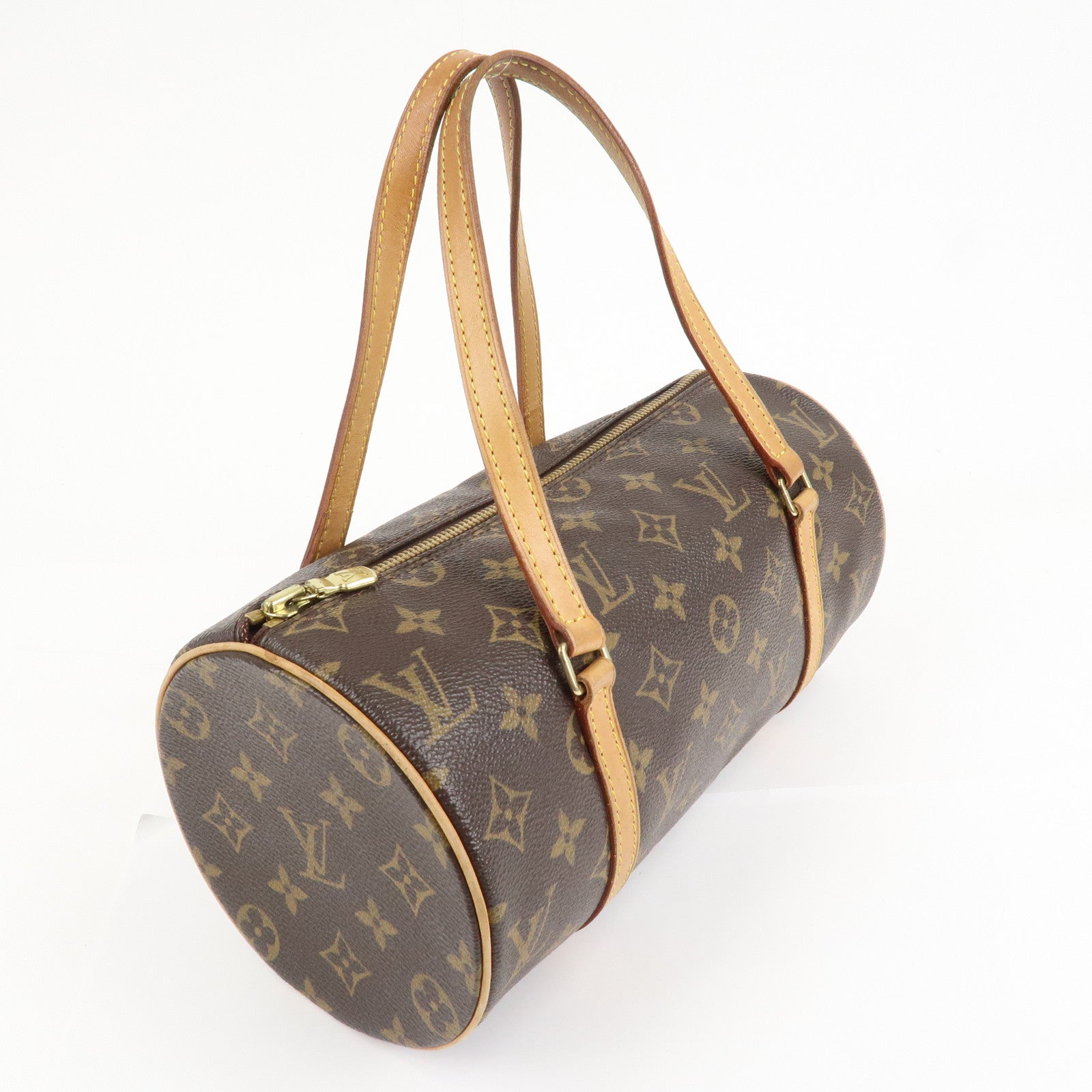 Louis Vuitton Monogram Papillon 26 Hand Bag Shoulder Bag M51385 Used