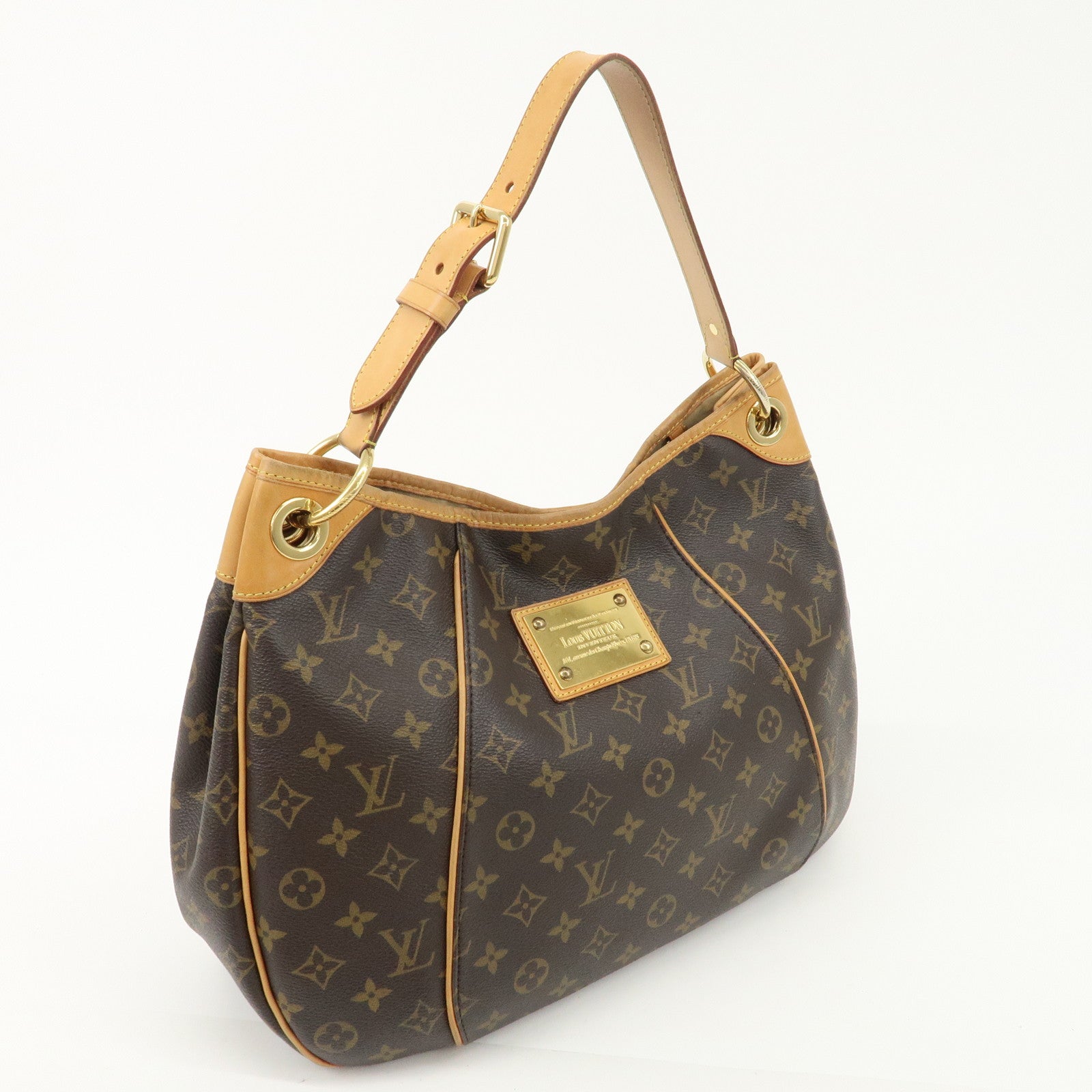 Louis Vuitton Monogram Galliera PM Shoulder Bag Brown M56382