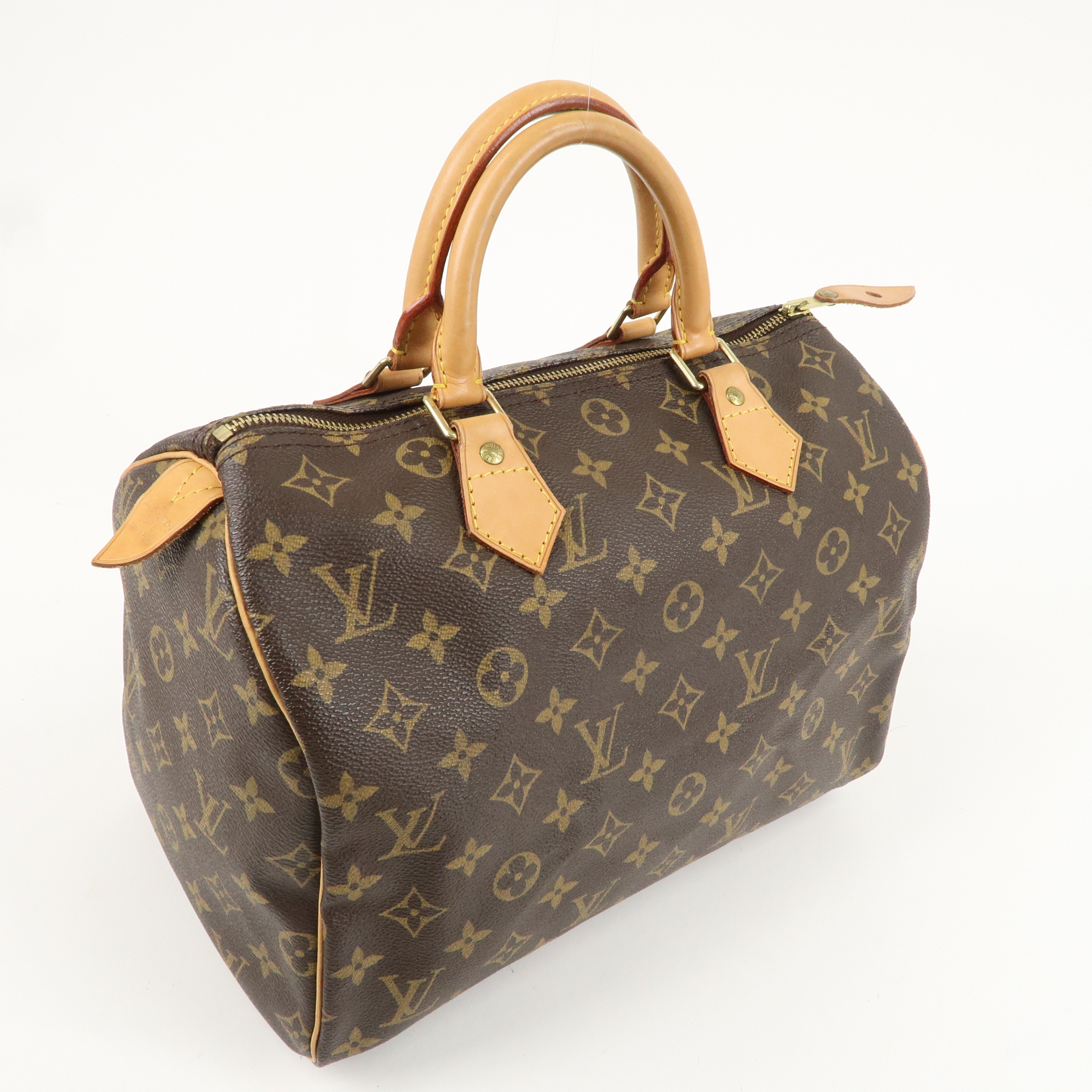 Louis Vuitton Monogram Speedy 30 Hand Bag Boston Bag M41526