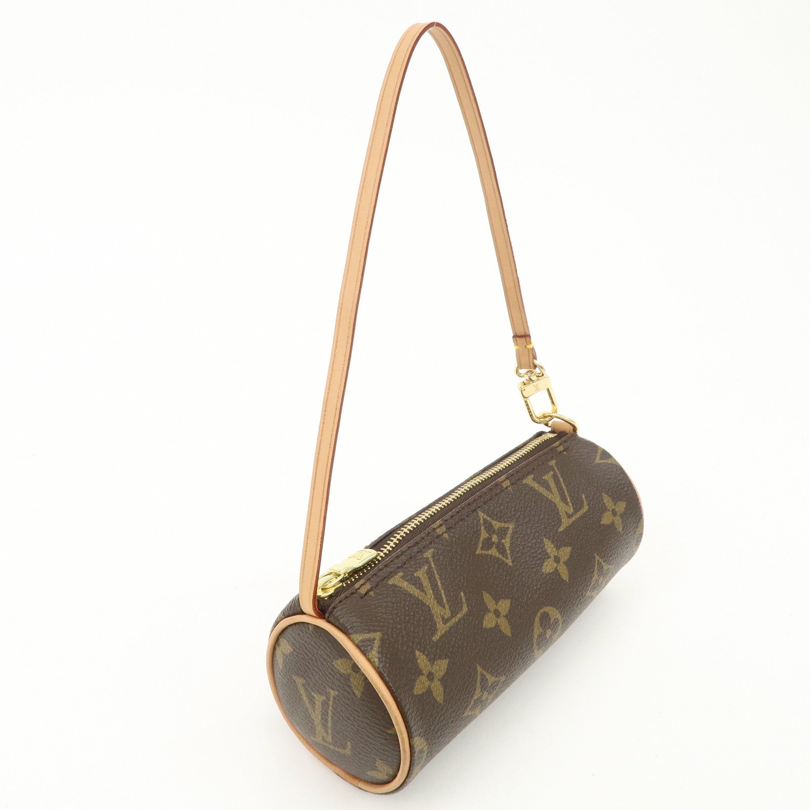 Louis Vuitton Monogram Mini Pouch for Papillon Bag Brown Used