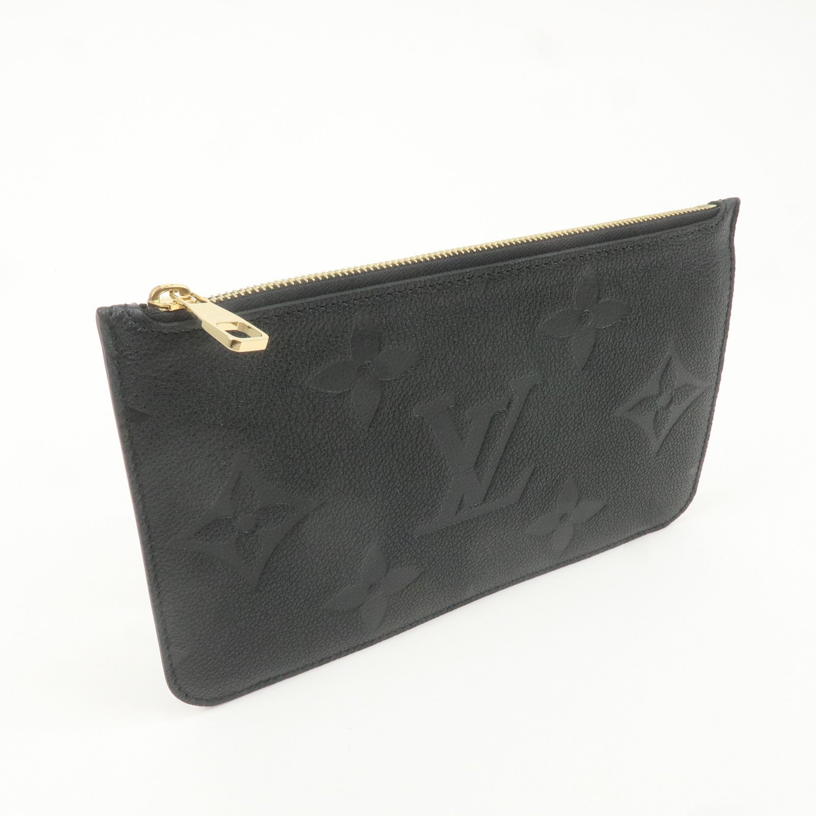 Louis Vuitton Monogram Empreinte Pouch for Neverfull MM Noir